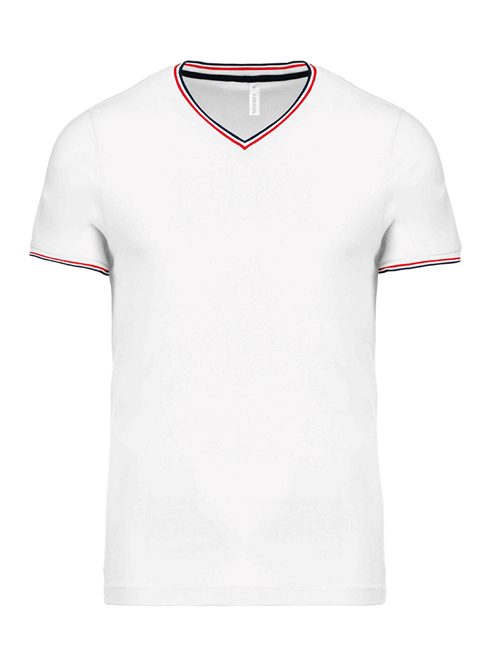 Pánské tričko Piqué - Bílá XXL