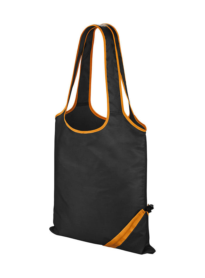 Skládací taška Compact - Černá a oranžová univerzal