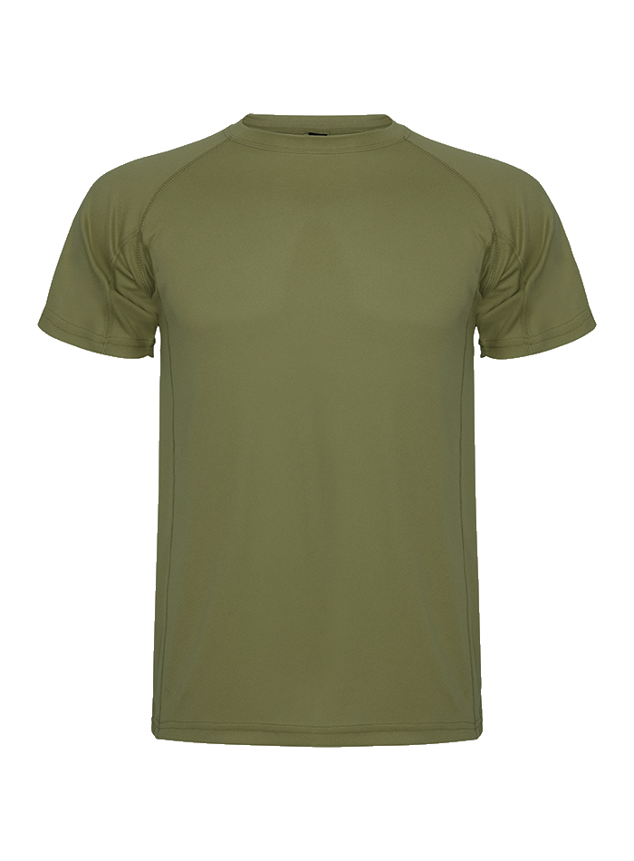 Pánské sportovní tričko Roly Montecarlo - Vojenská zelená XL