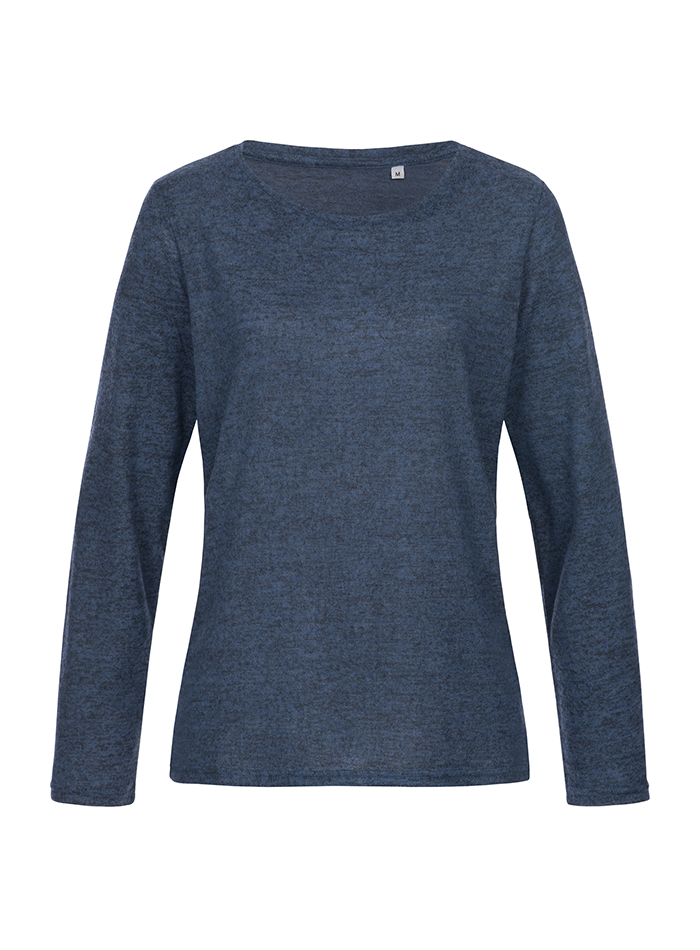 Dámský svetr Knit - Modrá žíhaná XL