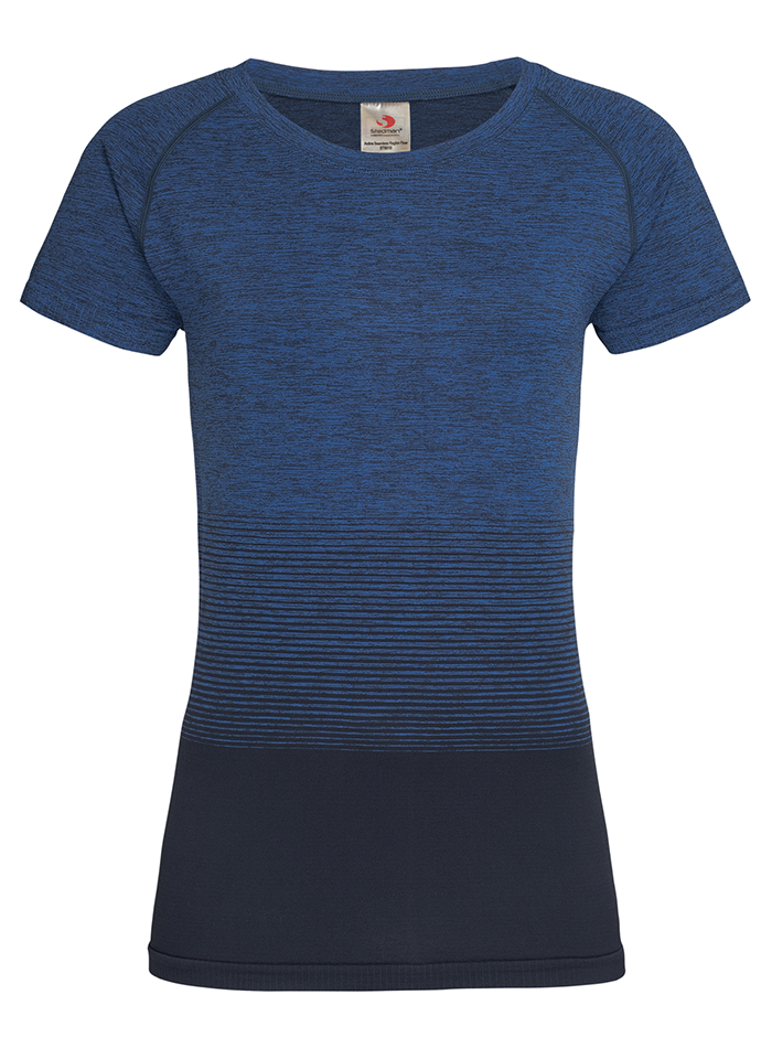 Dámské bezešvé triko Active - Královská modrá L