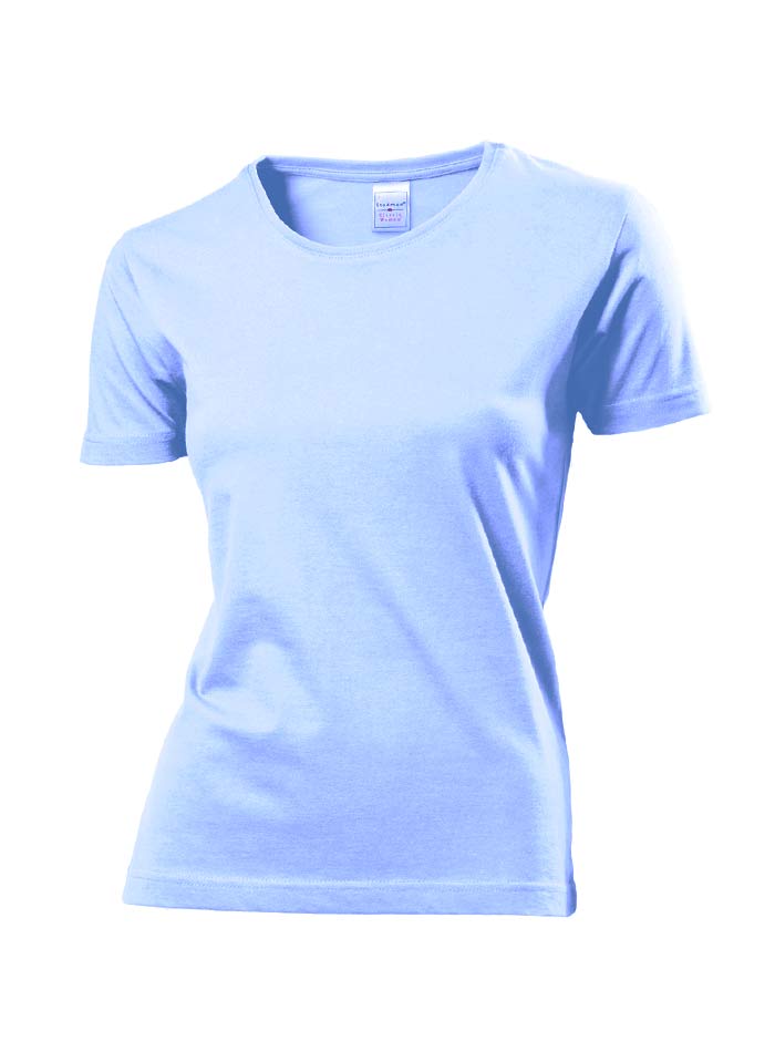 Bavlněné tričko Stedman - světle modrá S