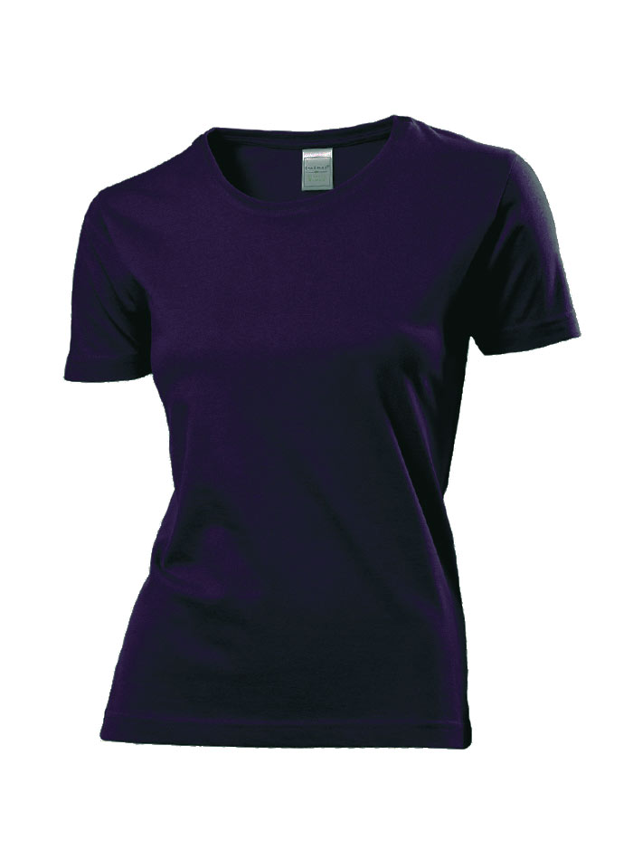 Bavlněné tričko Stedman - Tmavě fialová S