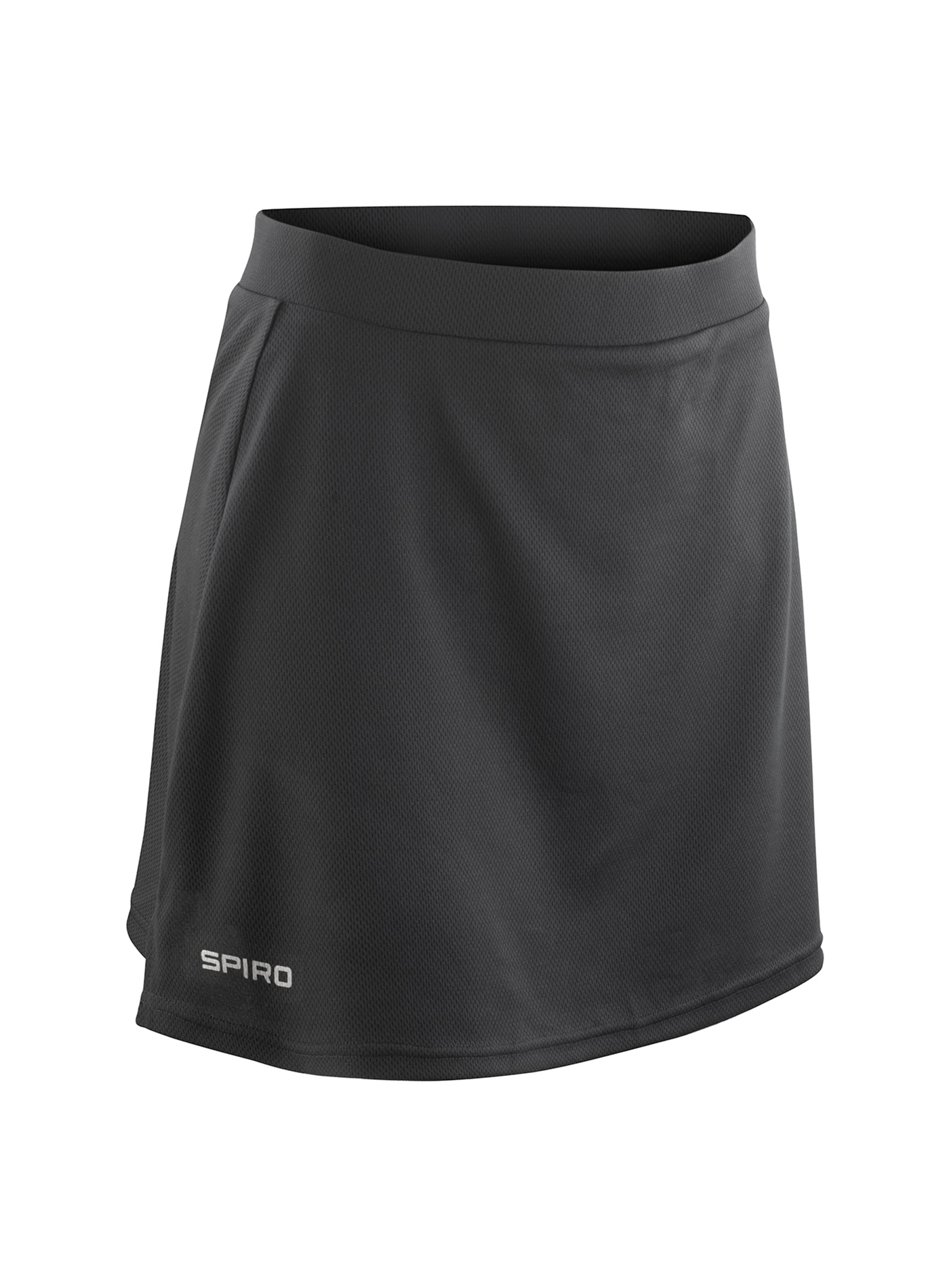 Dámská sportovní sukně s integrovanými šortkami - černá M