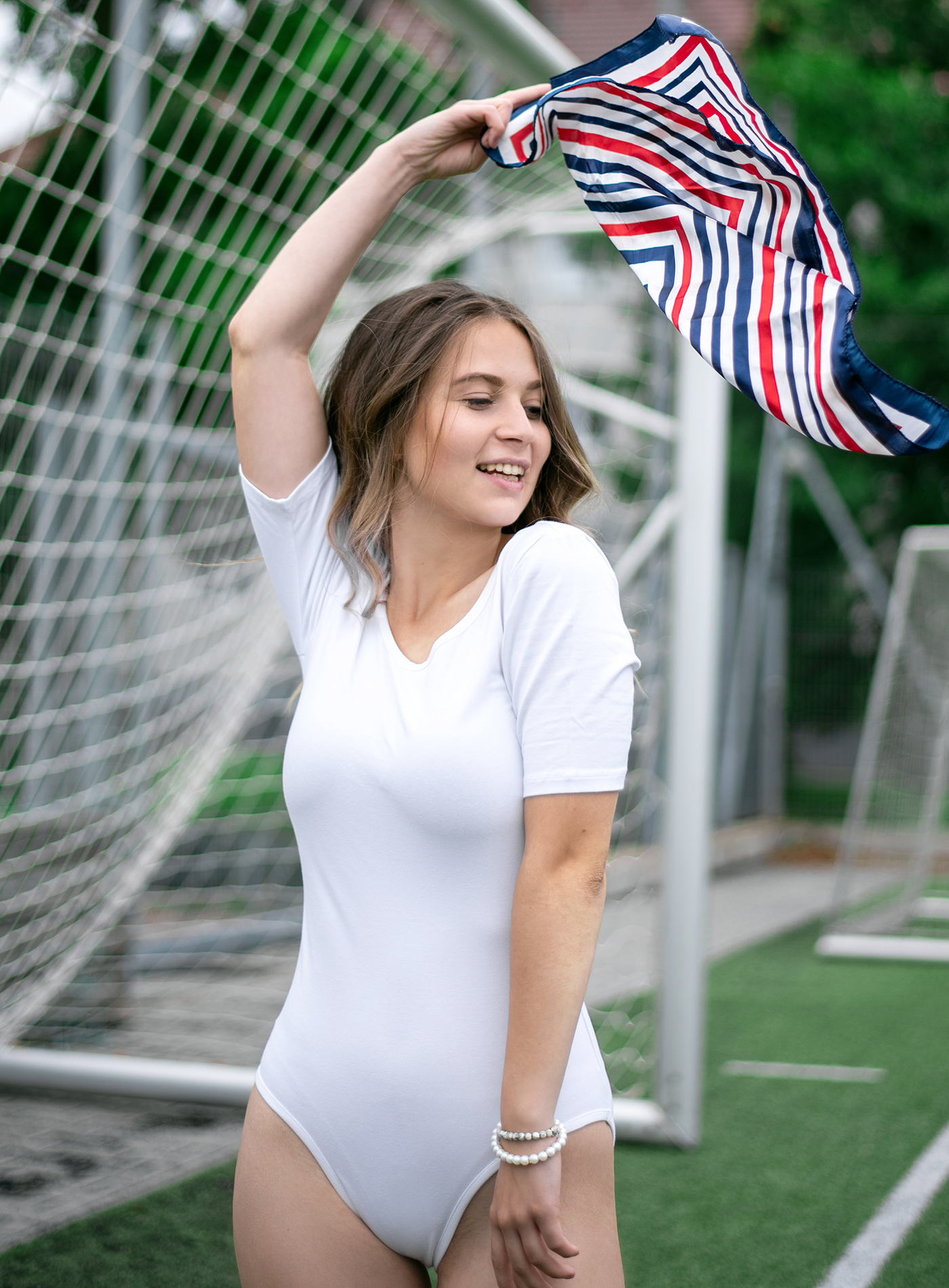 Dámske body s krátkym rukávom