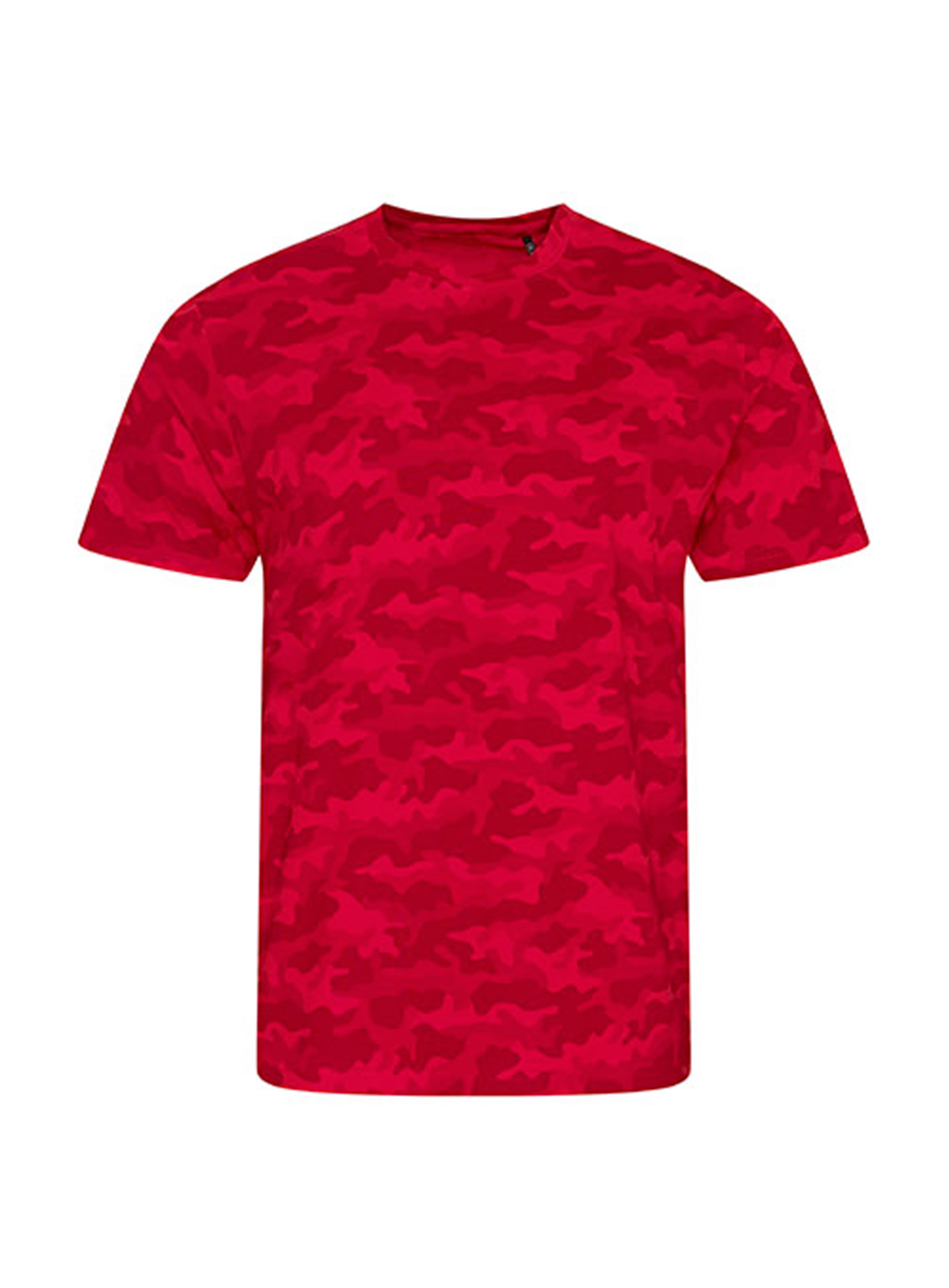 Pánské tričko Just Ts Camo - Červená Cherry M