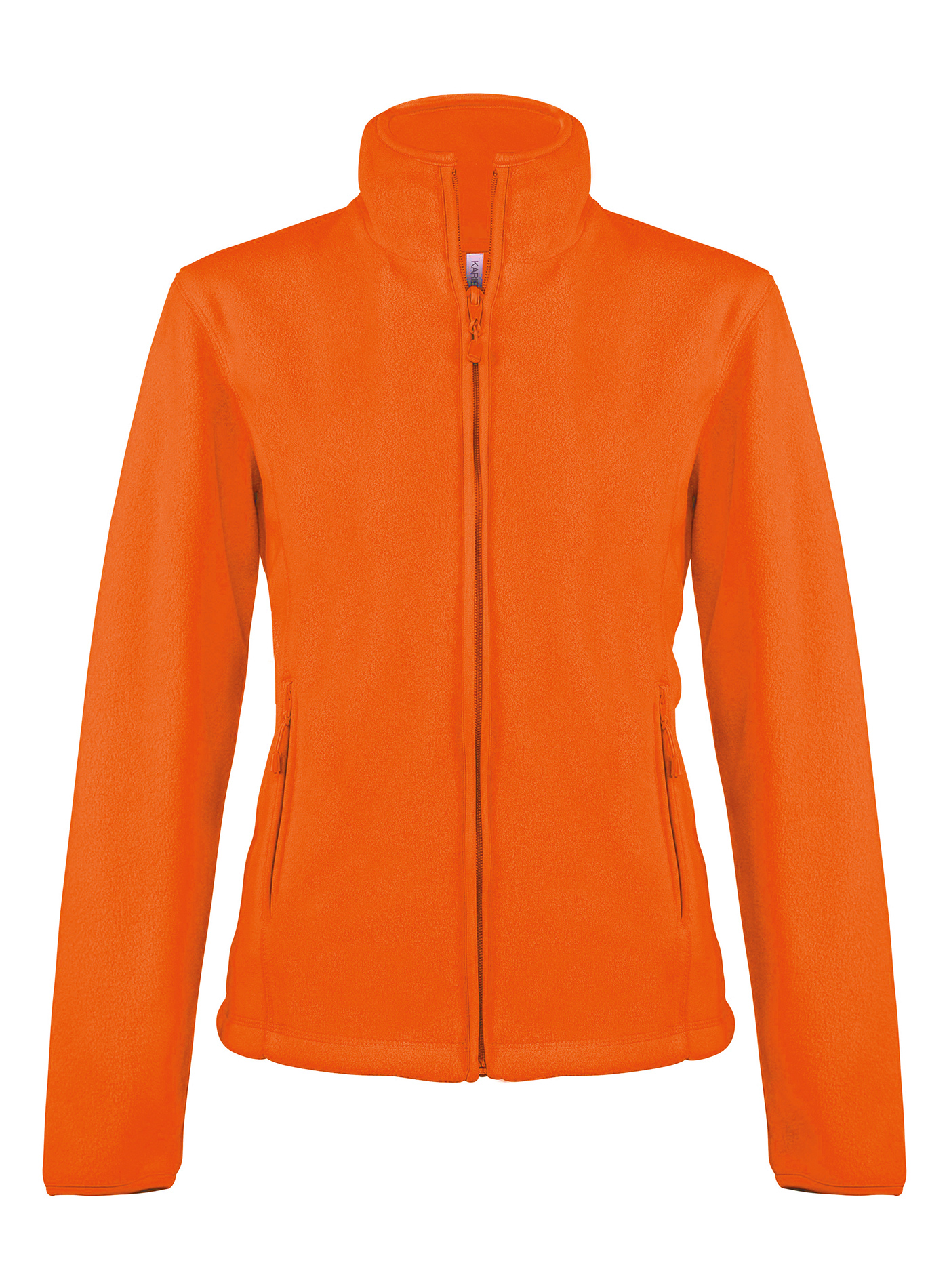 Dámská fleecová mikina Maureen - Zářivá oranžová XL