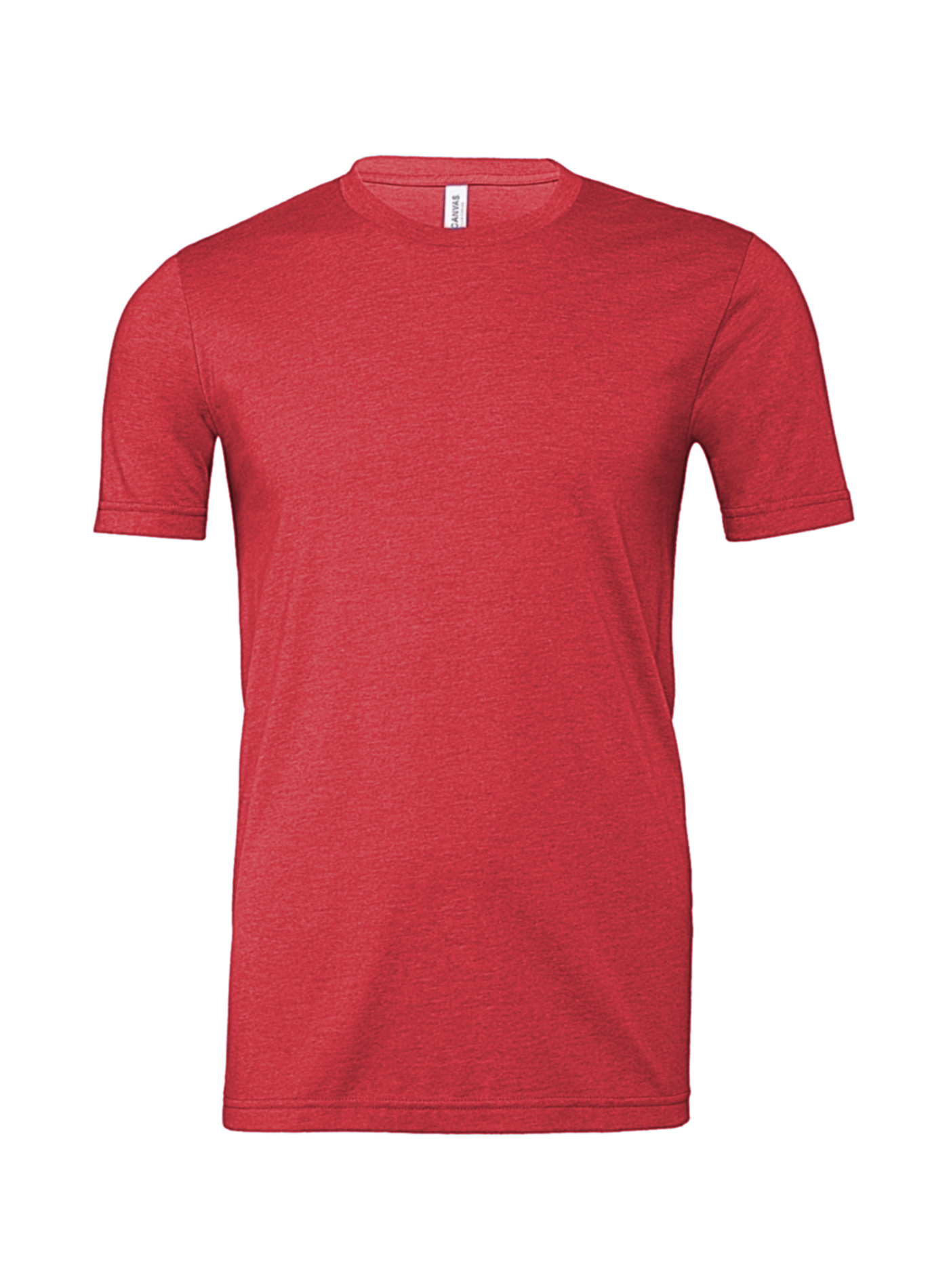Pánské tričko Bella + Canvas Jersey Heather - Červená L
