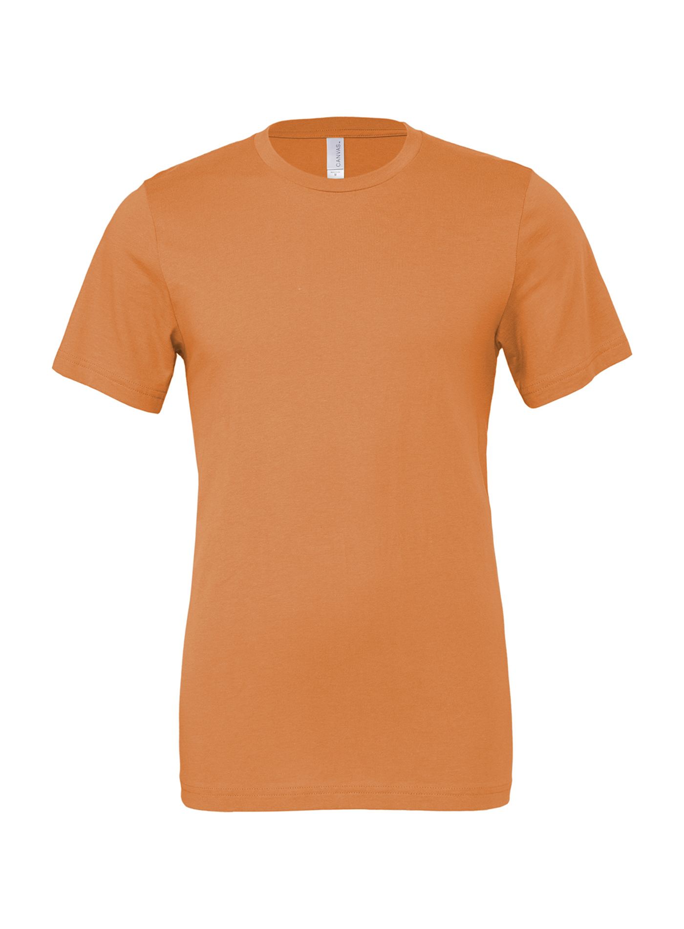 Unisex tričko Bella + Canvas Jersey - Oranžová L