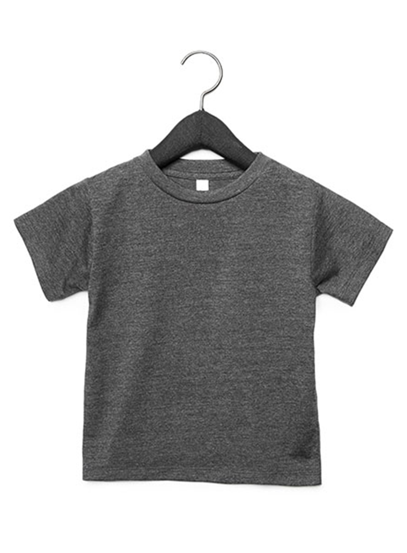 Dětské tričko Bella + Canvas Jersey - Tmavě šedohnědá 4T (104)