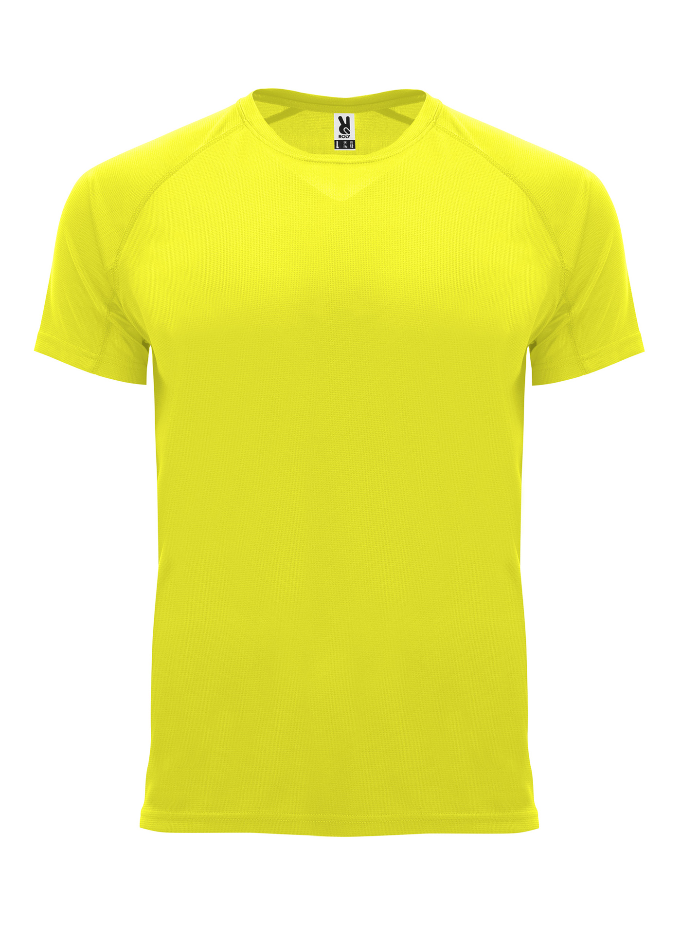 Pánské sportovní tričko Roly Bahrain - Neonově žlutá S