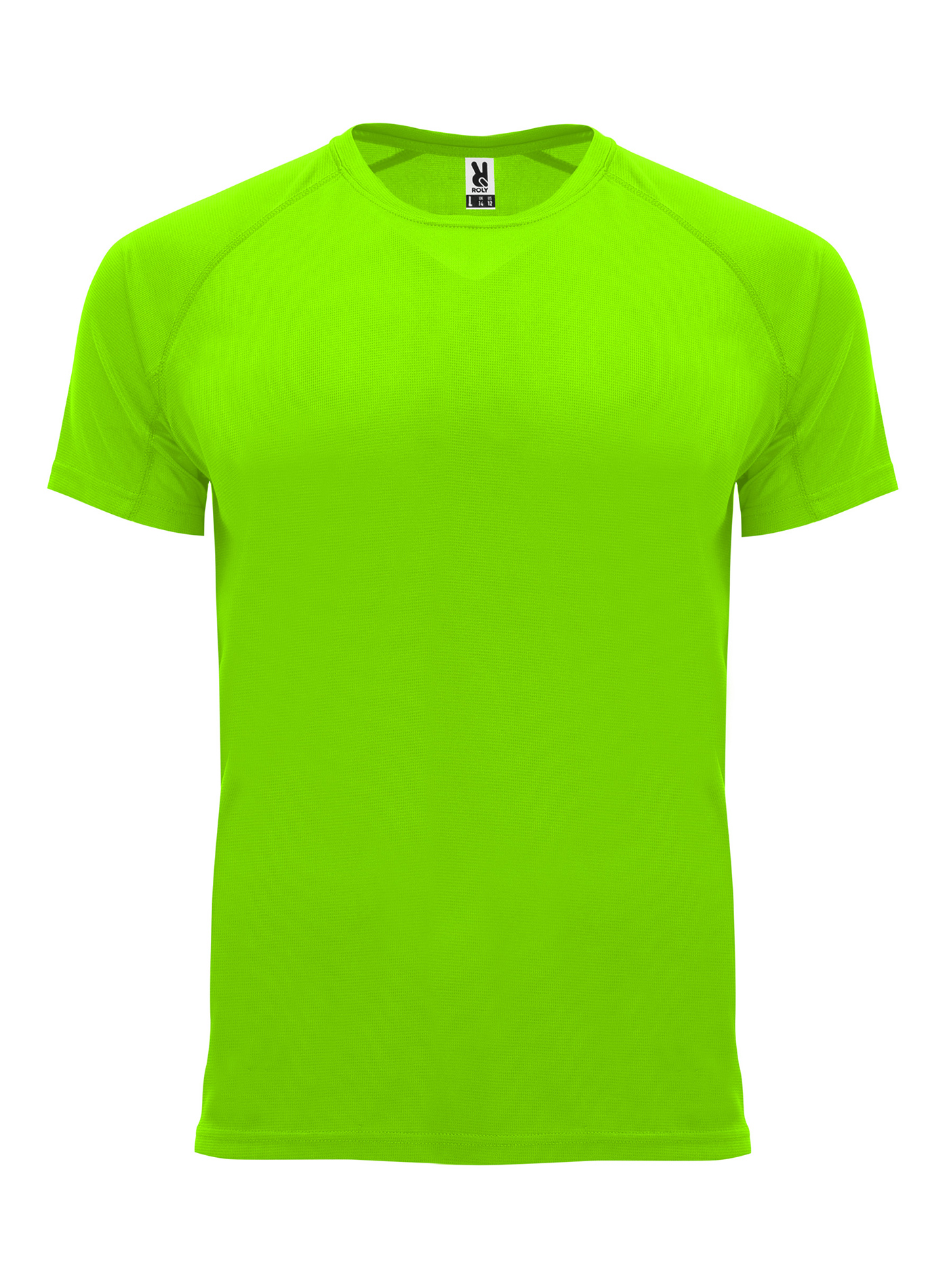 Pánské sportovní tričko Roly Bahrain - Neonová zelená XXL