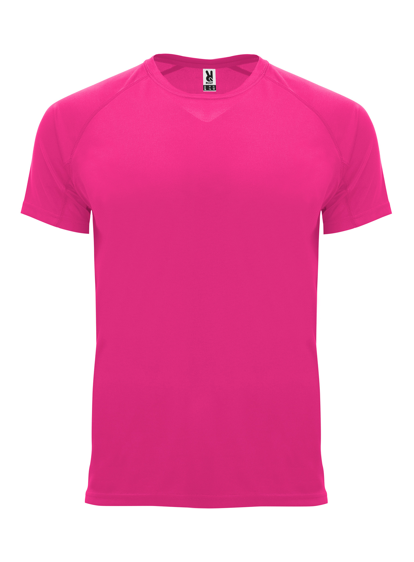 Pánské sportovní tričko Roly Bahrain - Neonově růžová 3XL