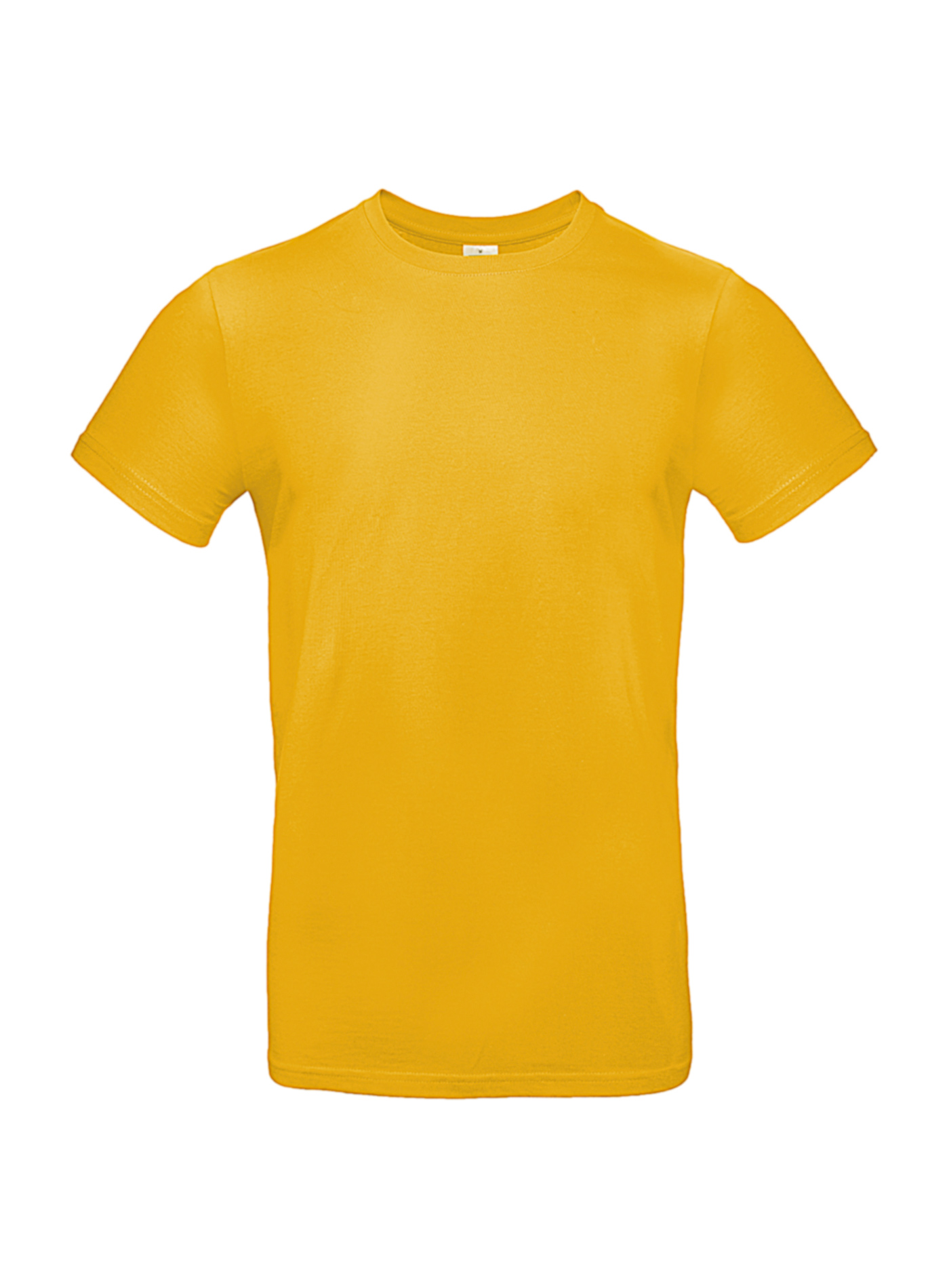 Silnější bavlněné pánské tričko - Meruňková L