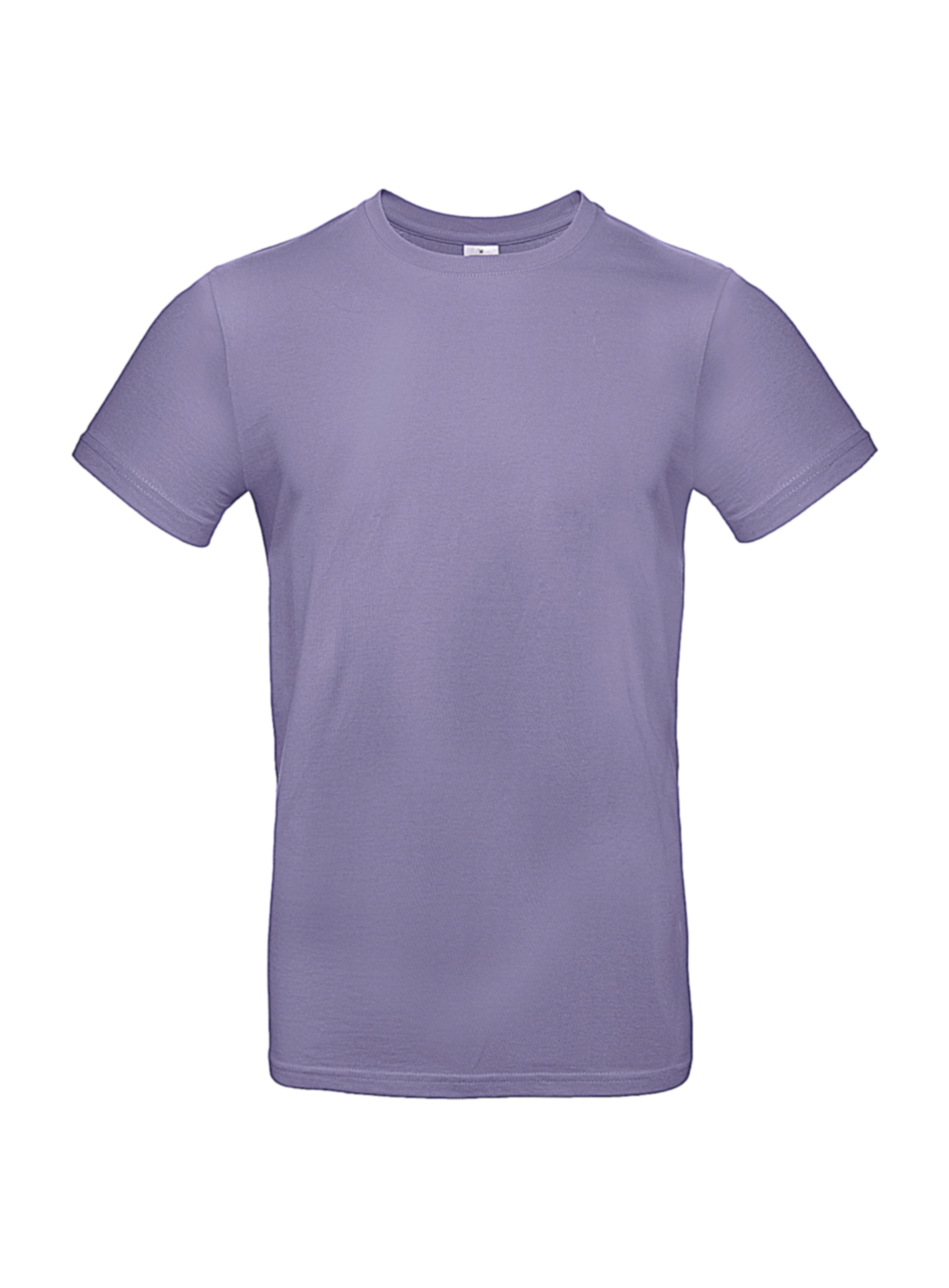 Silnější bavlněné pánské tričko - Lilková L