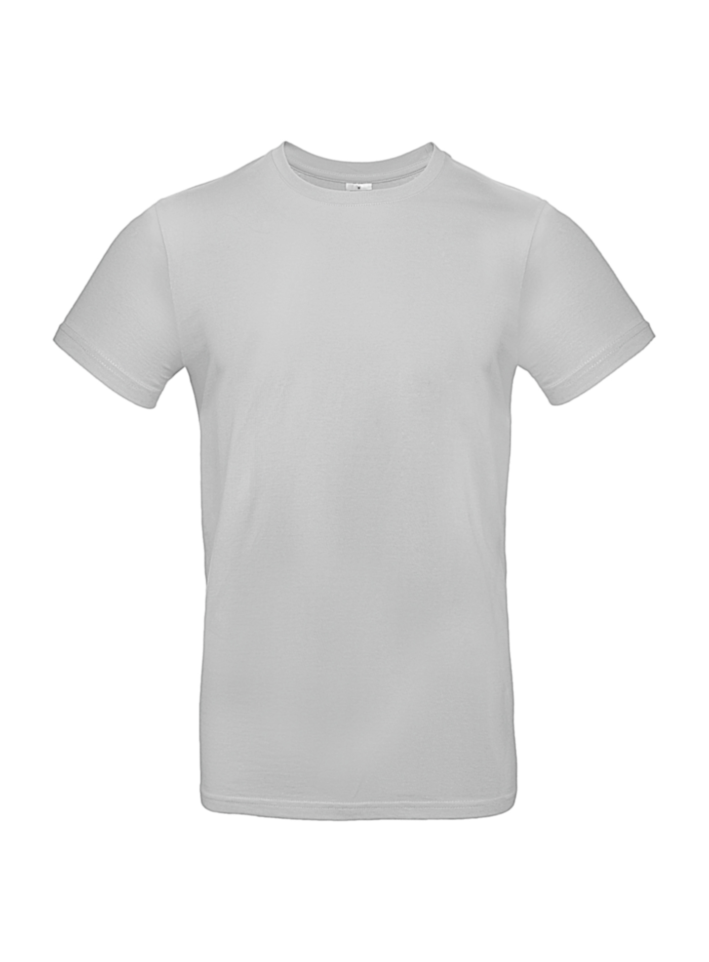 Silnější bavlněné pánské tričko B&C Collection - Šedá ( Pacific Grey ) M