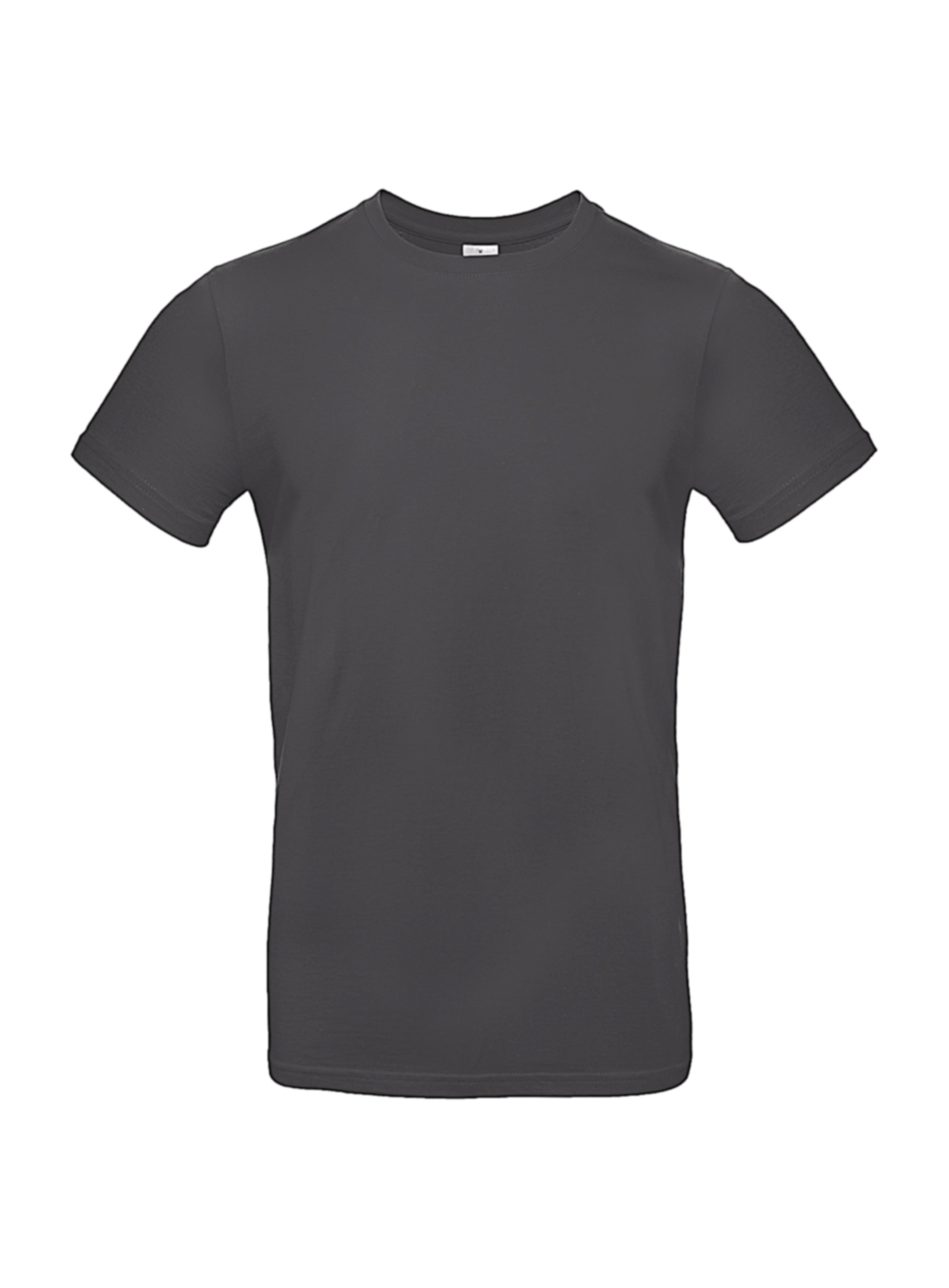 Silnější bavlněné pánské tričko B&C Collection - Opálová 3XL