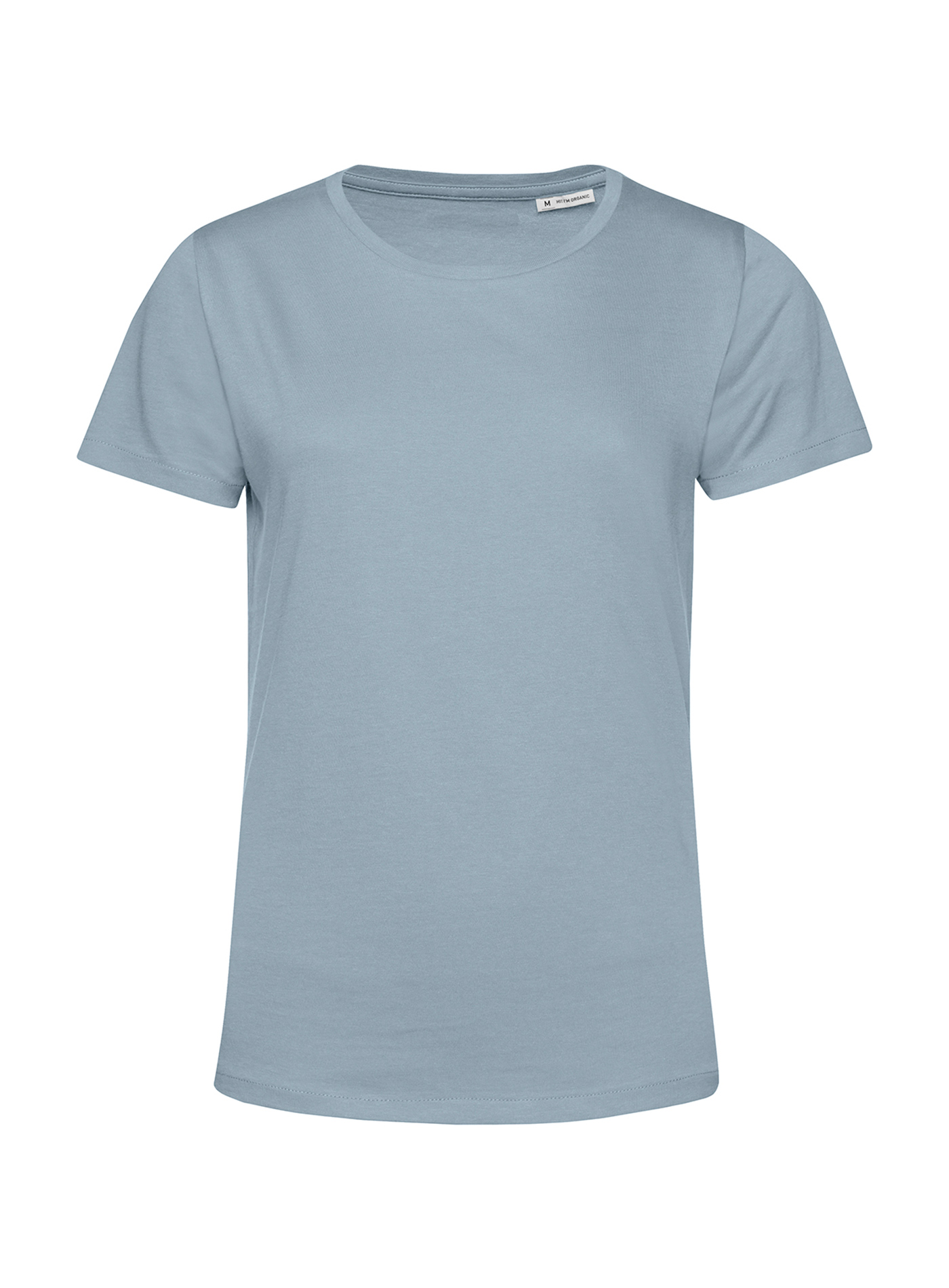 Dámské tričko B&C Collection Organic - Ledově modrá M