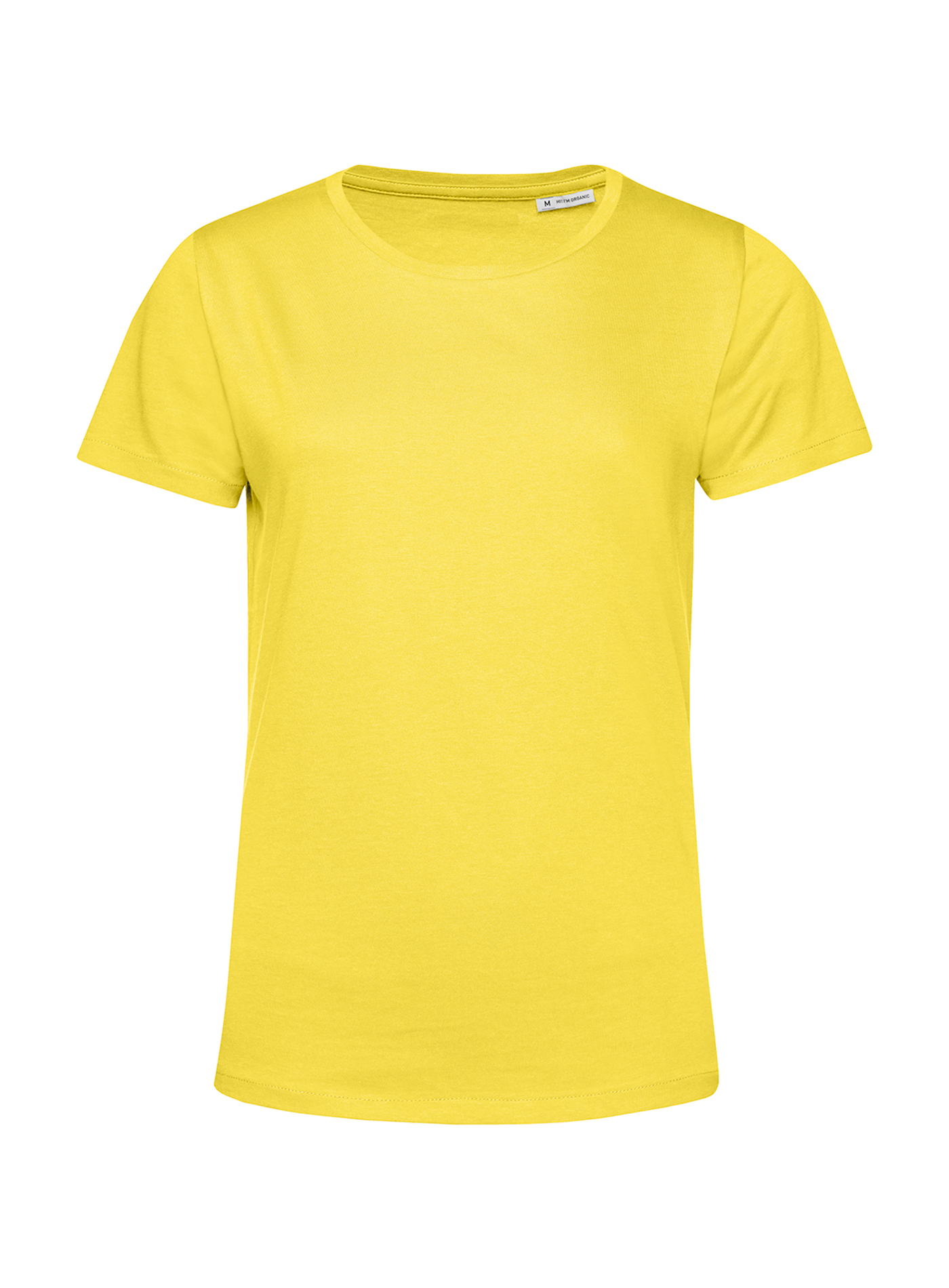 Dámské tričko B&C Collection Organic - Žlutá M