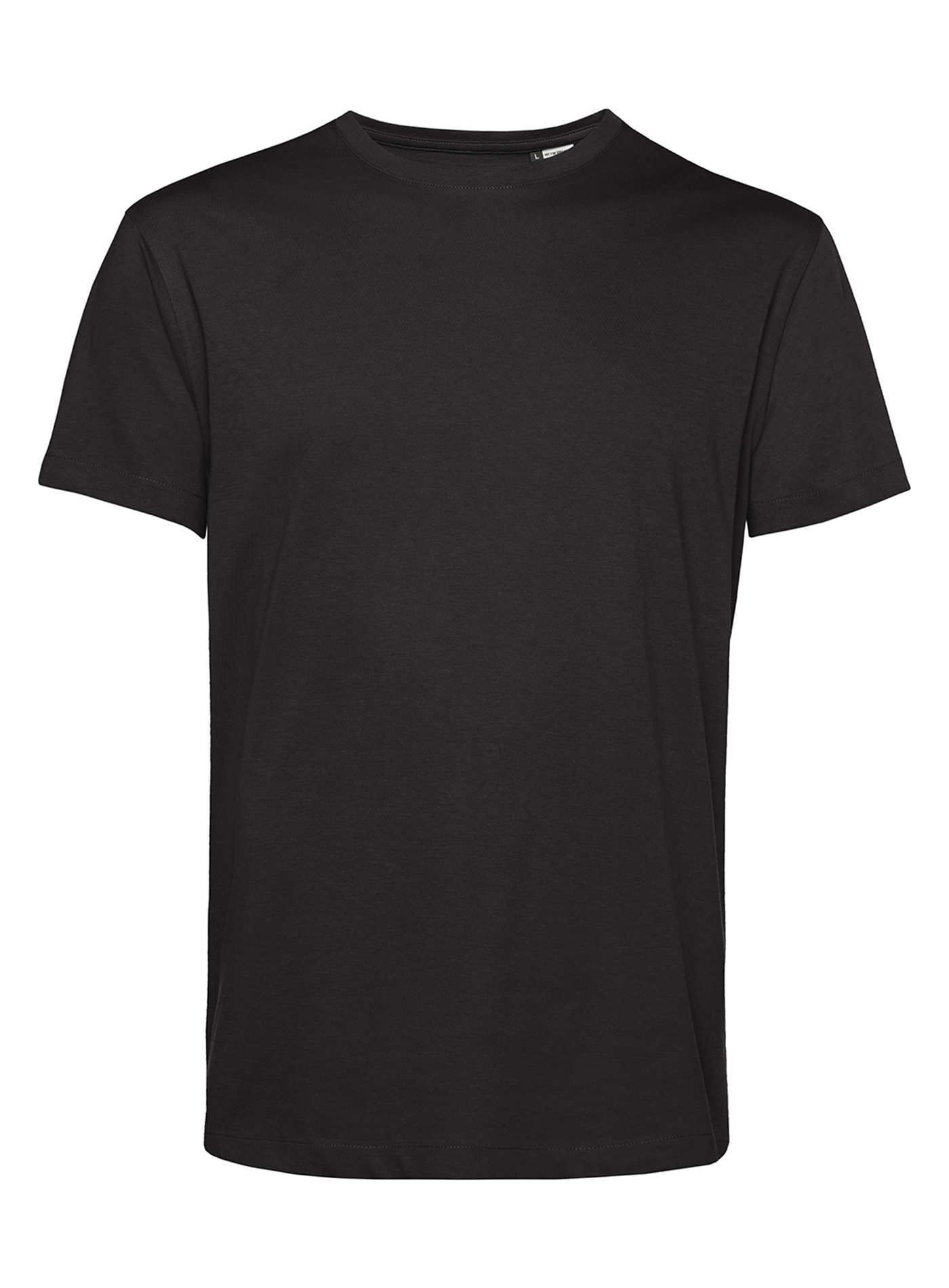 Pánské tričko B&C Collection Organic - černá 3XL