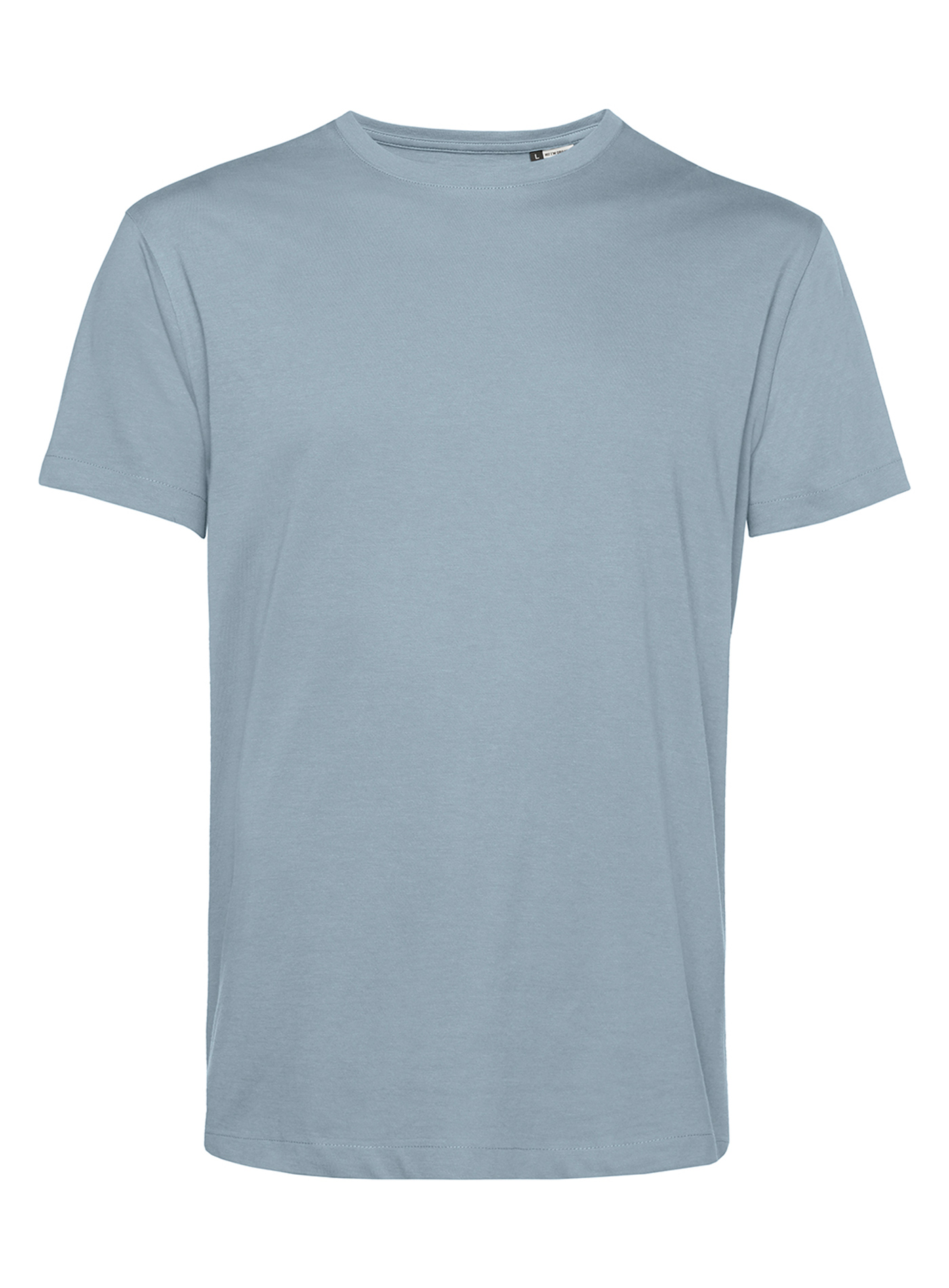 Pánské tričko B&C Collection Organic - Ledově modrá XL