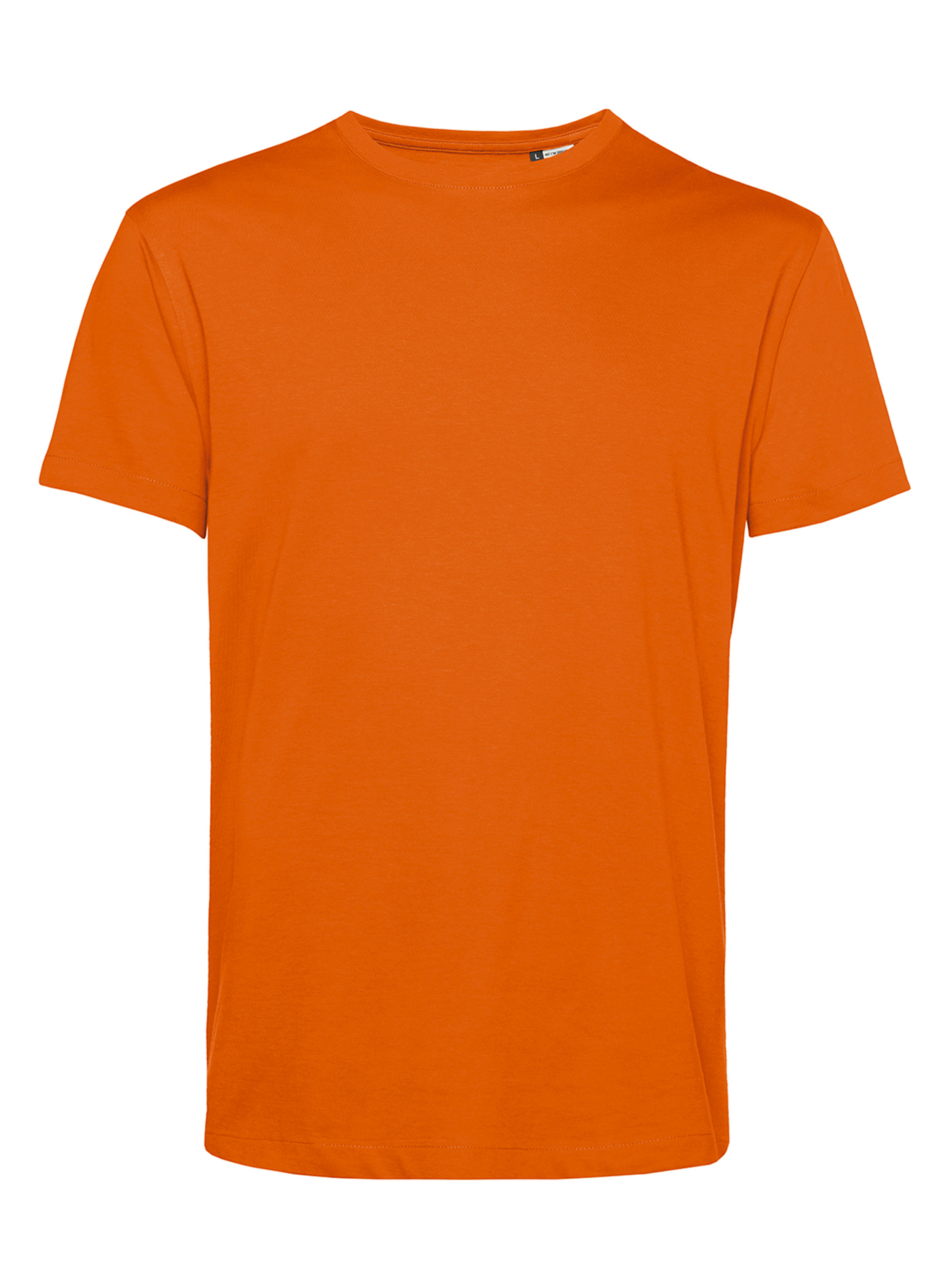 Pánské tričko B&C Collection Organic - Oranžová XL