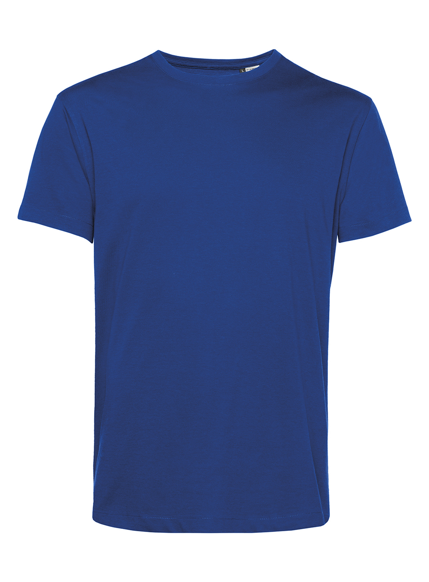 Pánské tričko B&C Collection Organic - Královská modrá 5XL