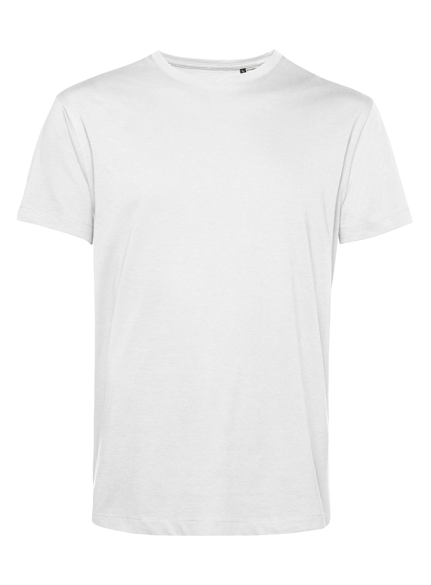 Pánské tričko B&C Collection Organic - Bílá S