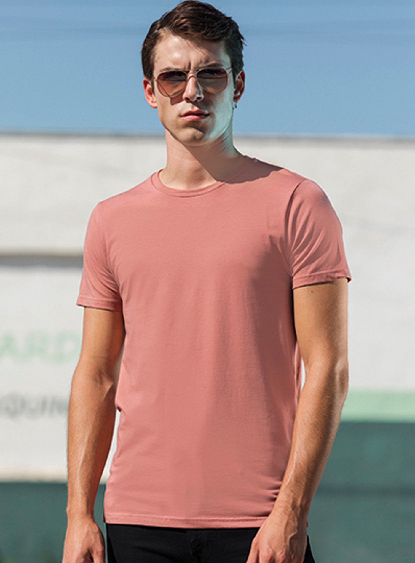 Pánské strečové tričko Skinnifit Feels good