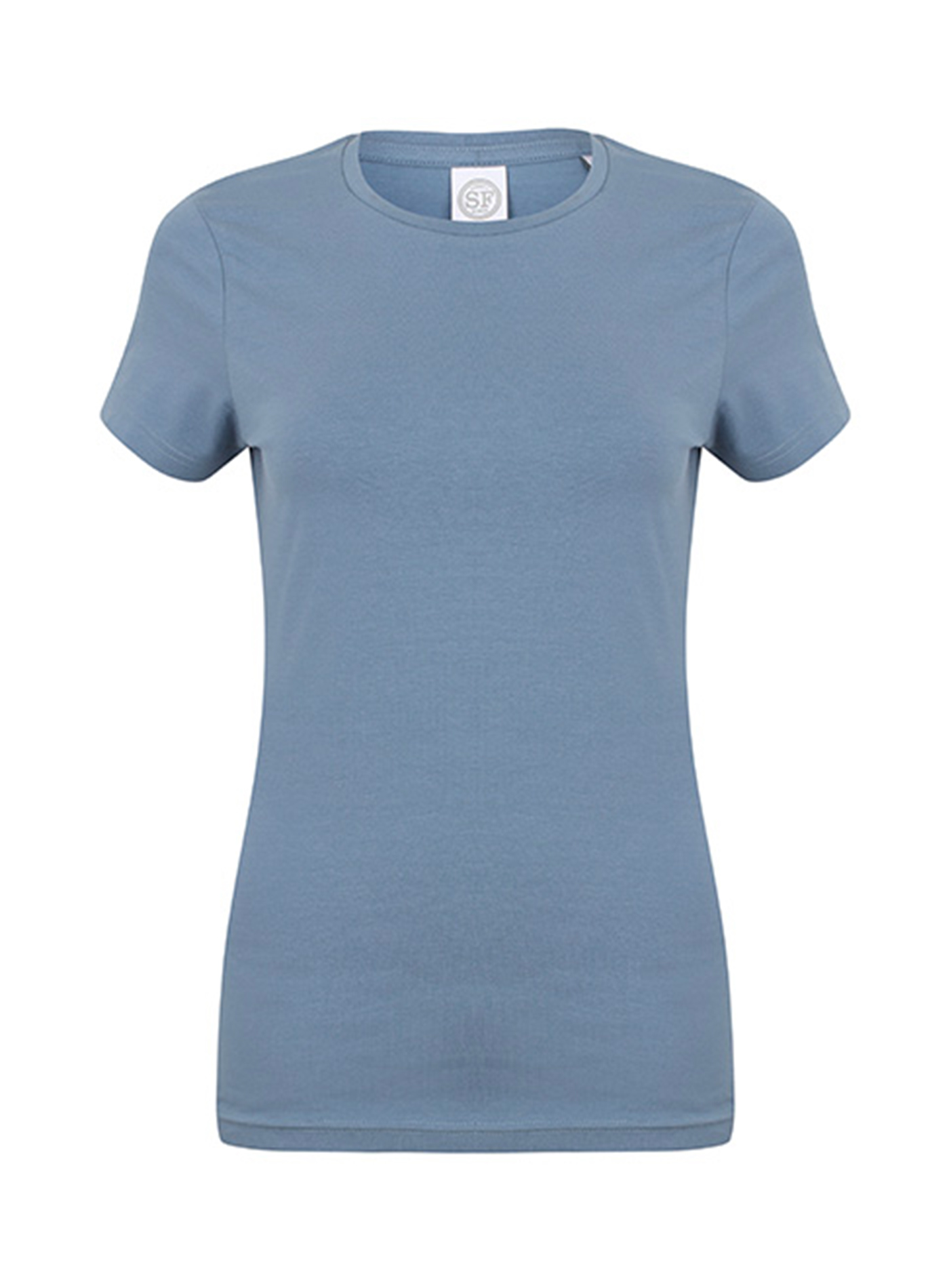 Dámské strečové tričko Skinnifit Feels Good - Ocelově modrá XL