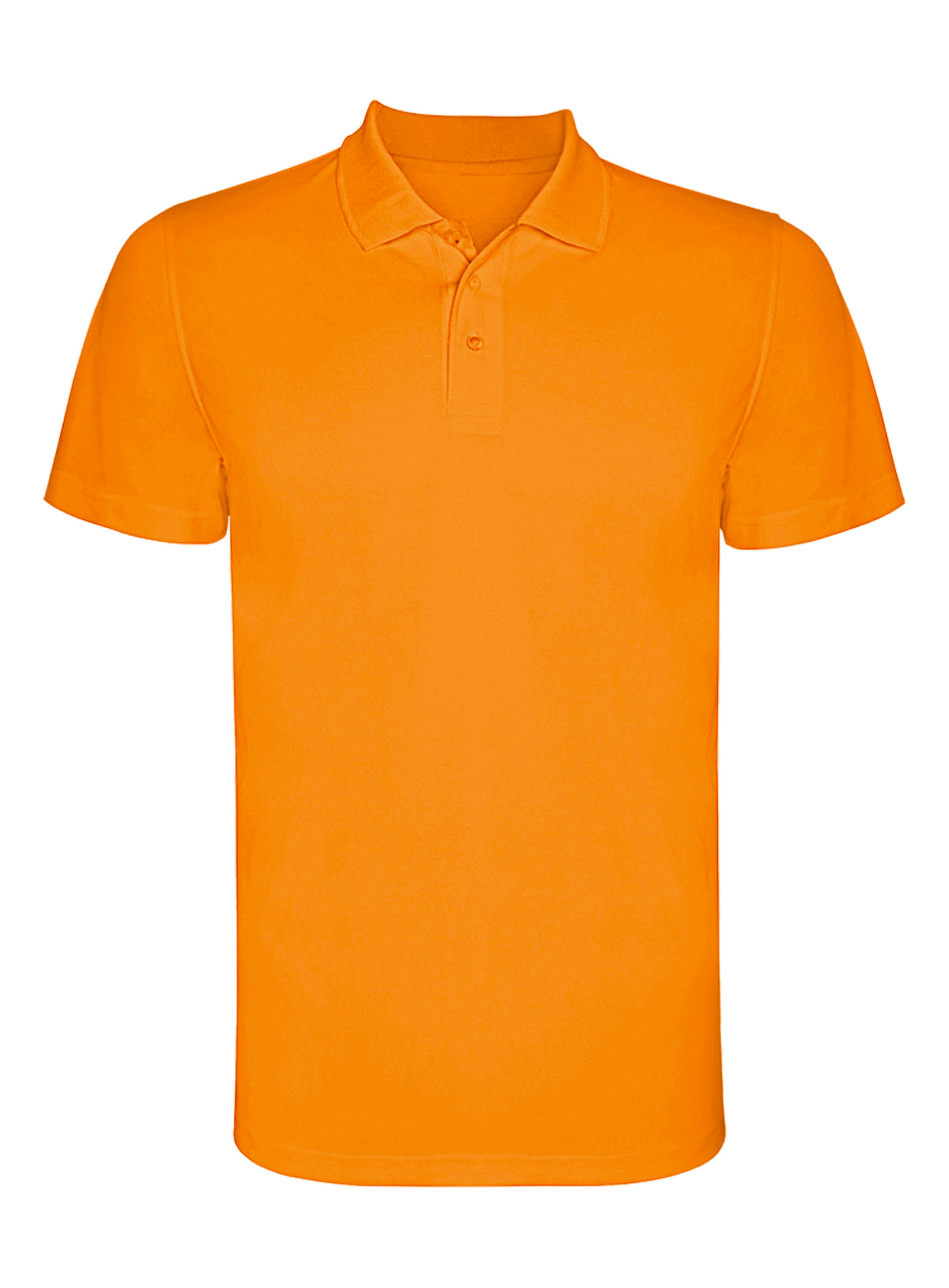 Pánská sportovní polokošile Roly Monzha - Neonová oranžová L