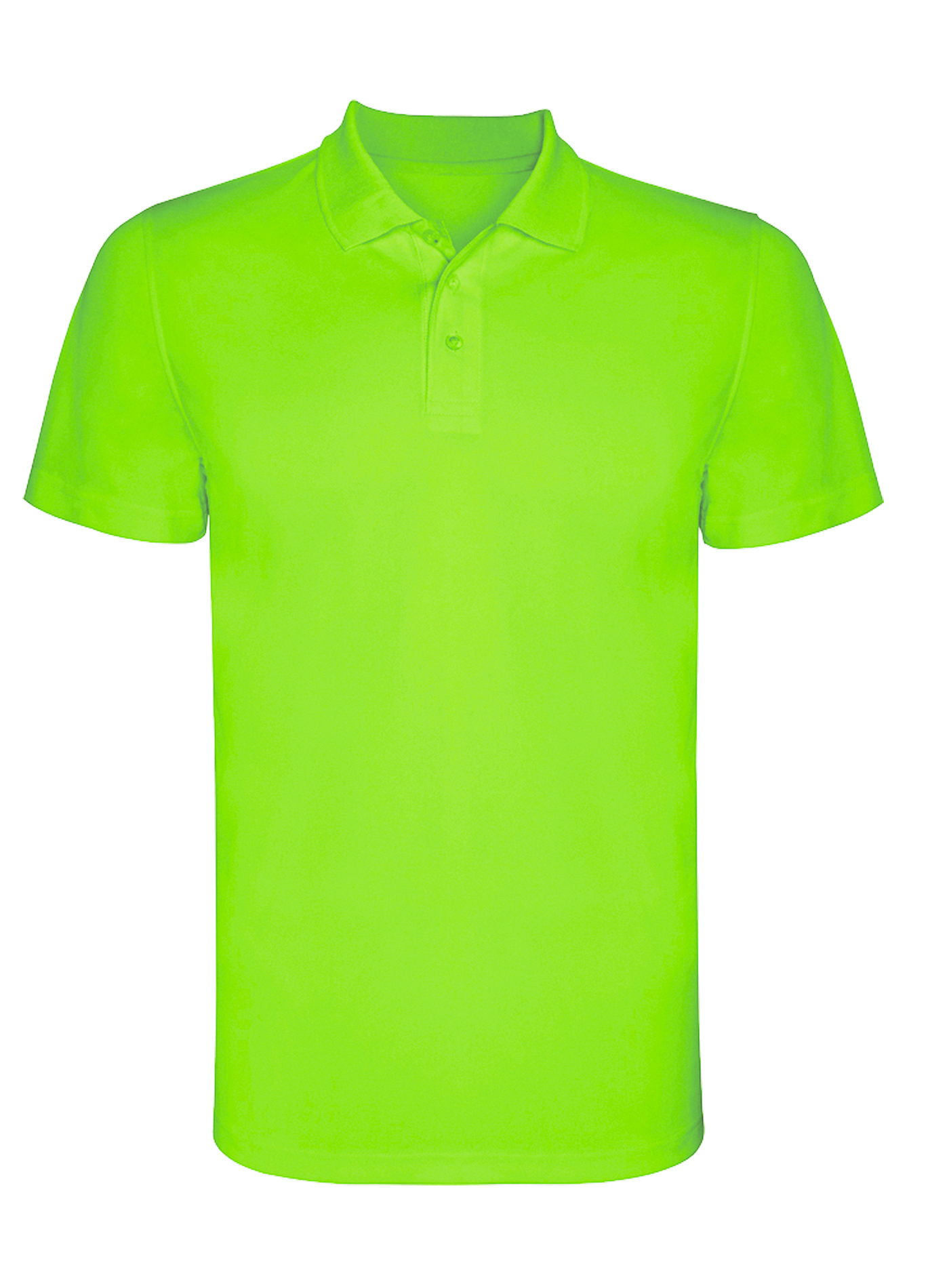 Pánská sportovní polokošile Roly Monzha - Neonová zelená XXL