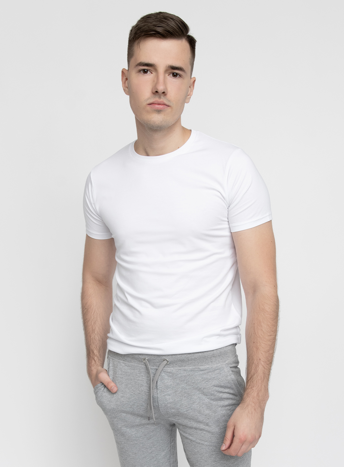 Pánské strečové tričko Skinnifit Feels good