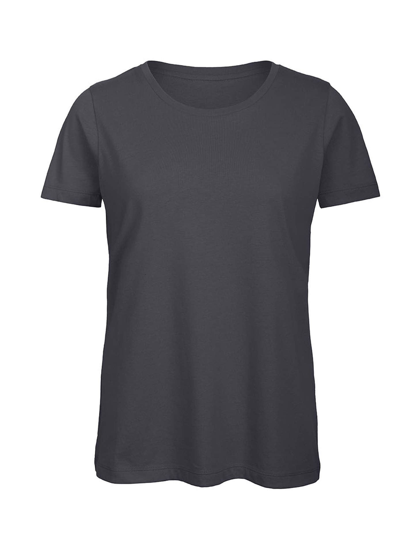 Dámské tričko B&C Collection Inspire - Tmavě šedá L