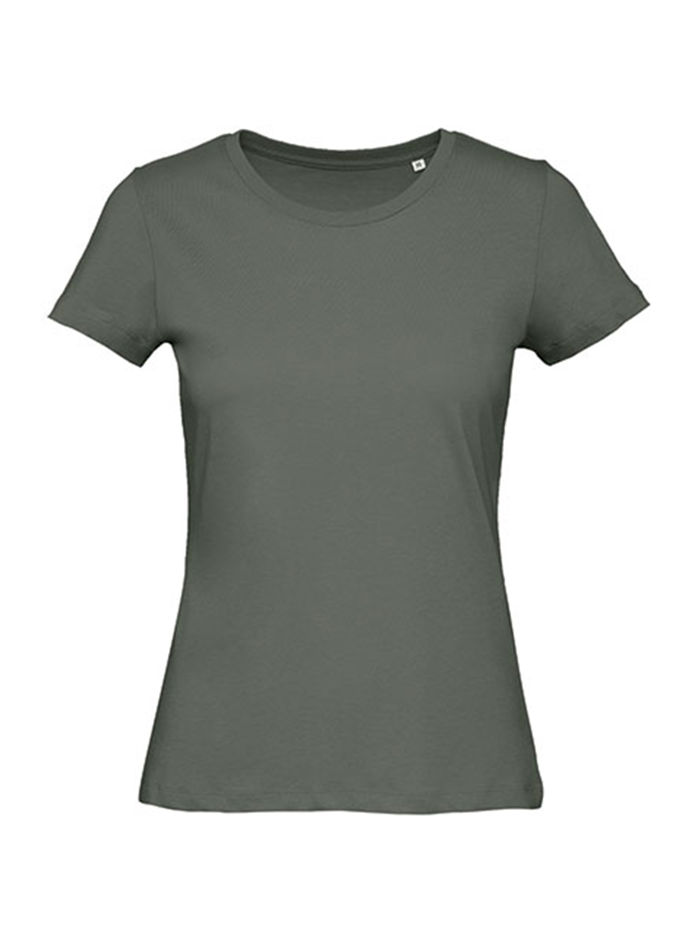 Dámské tričko B&C Collection Inspire - Vojenská zelená S