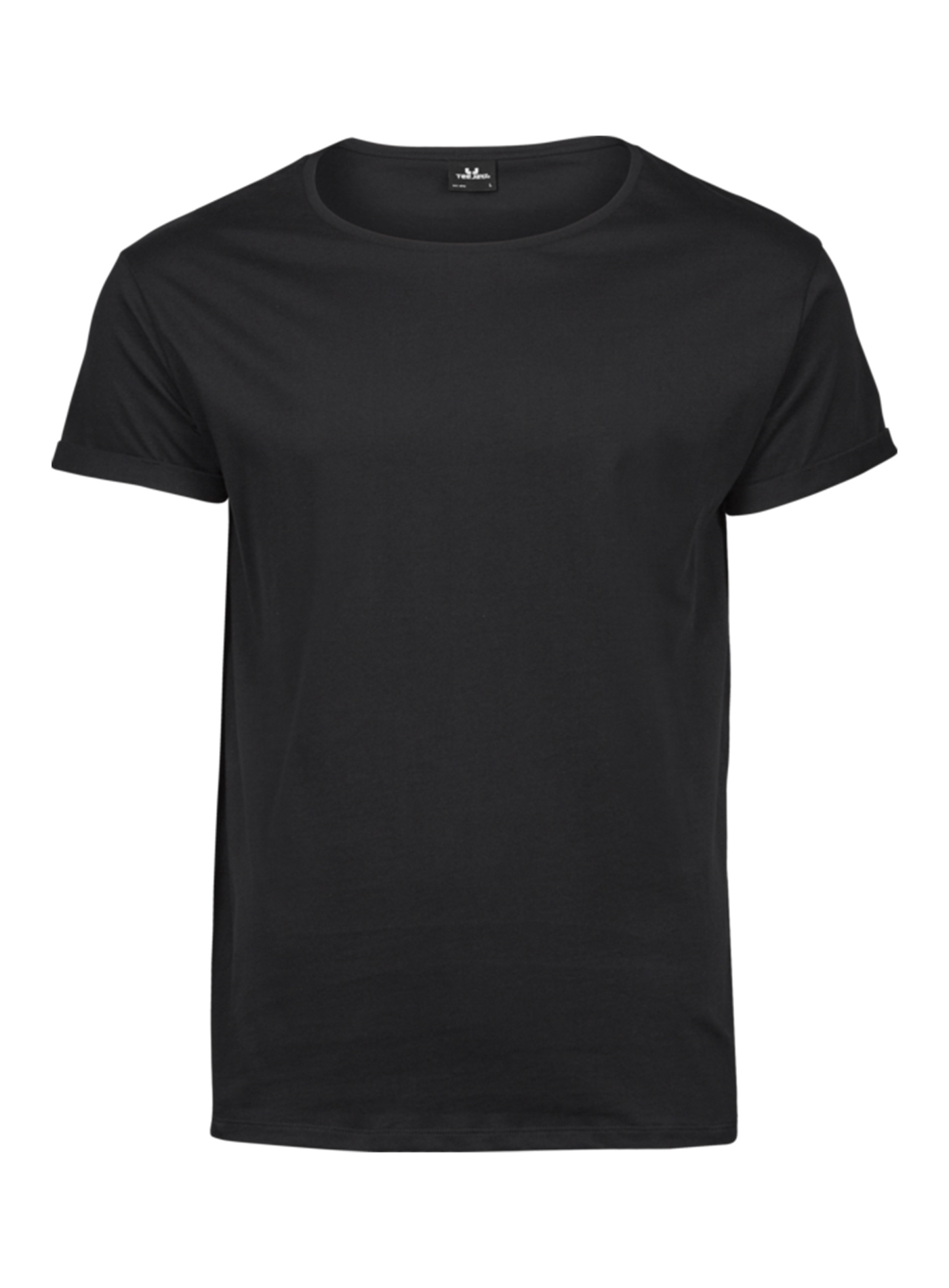 Pánské tričko Roll-up Tee Jays - černá 3XL