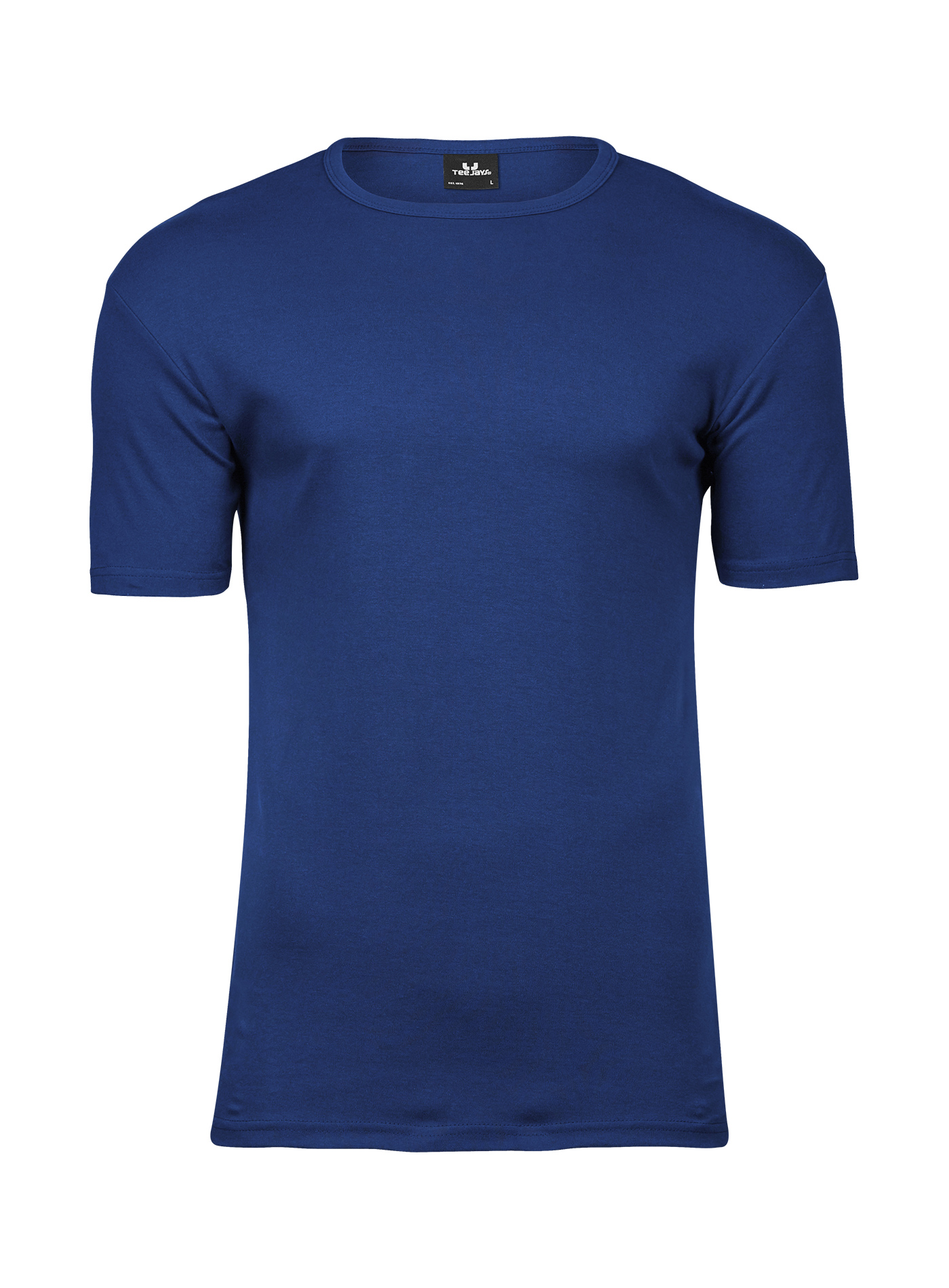 Silné bavlněné tričko Tee Jays Interlock - Indigově modrá XXL