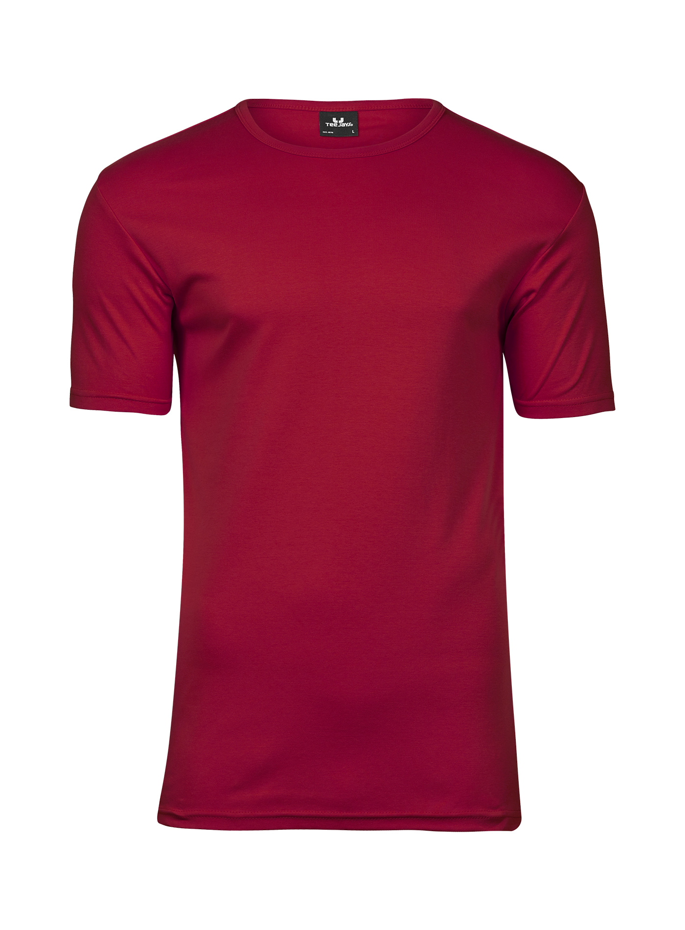 Silné bavlněné tričko Tee Jays Interlock - Červená XL