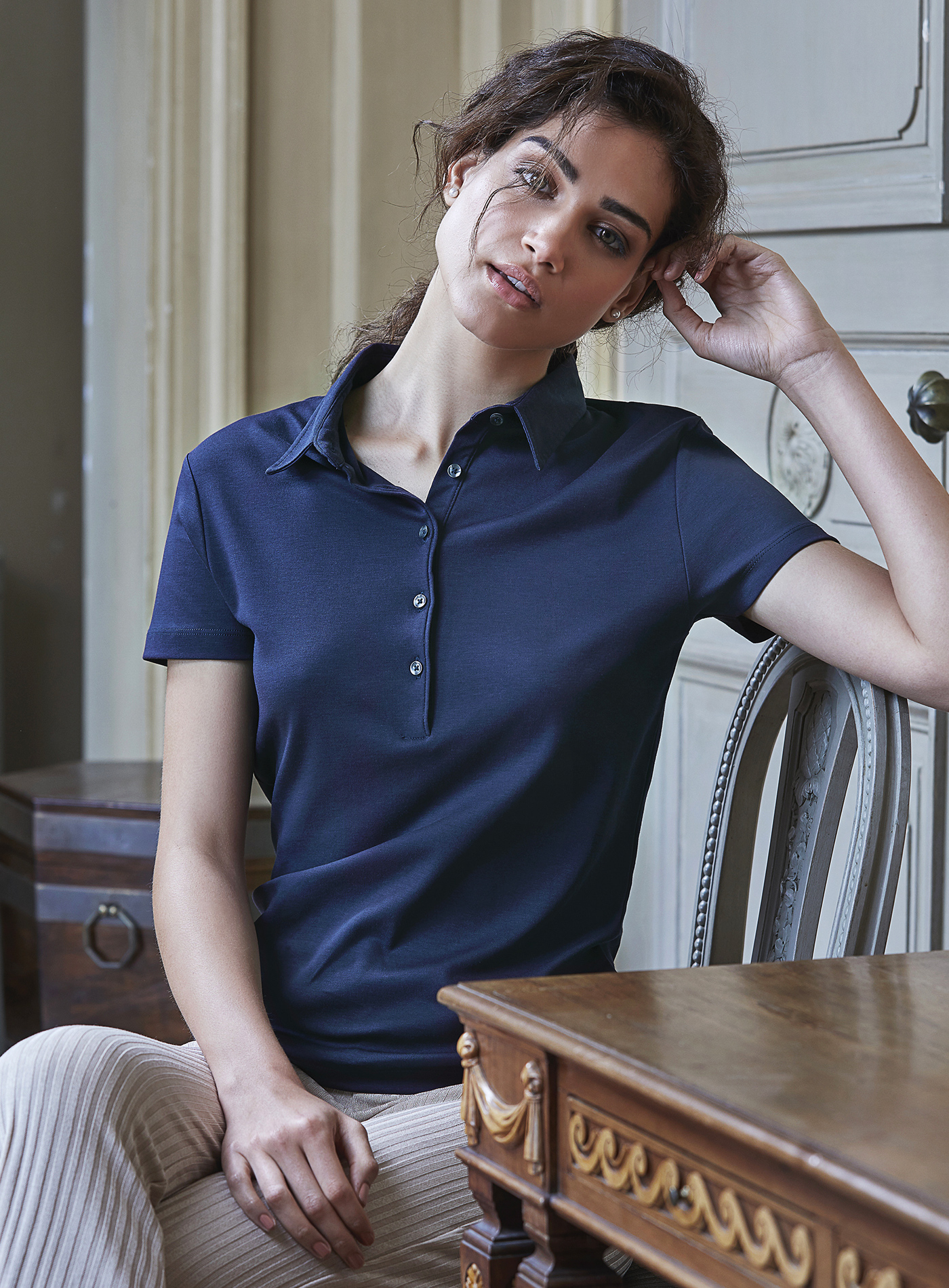 Dámská polokošile Pima Tee Jays