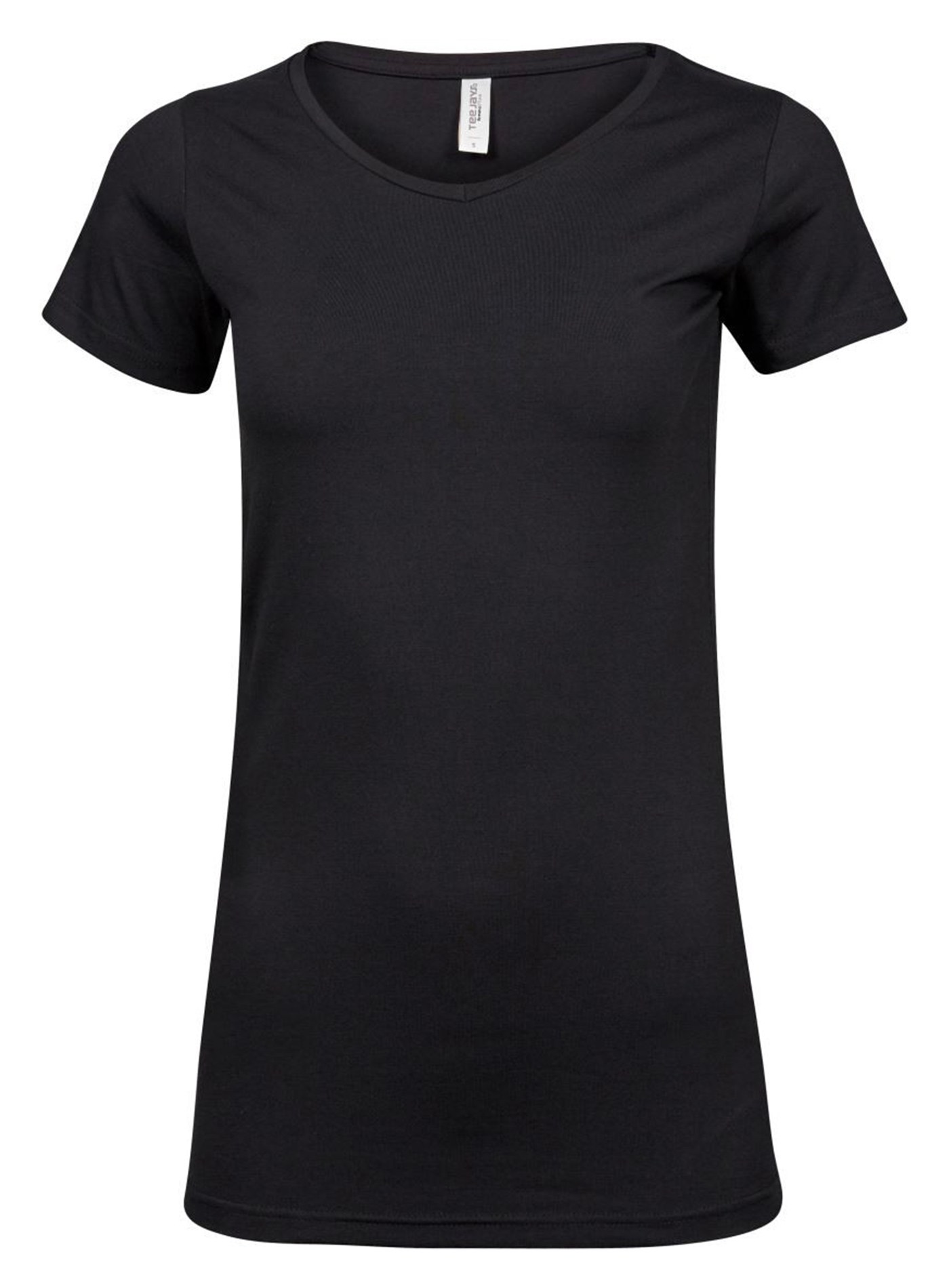 Dlouhé tričko Tee Jays - černá XL