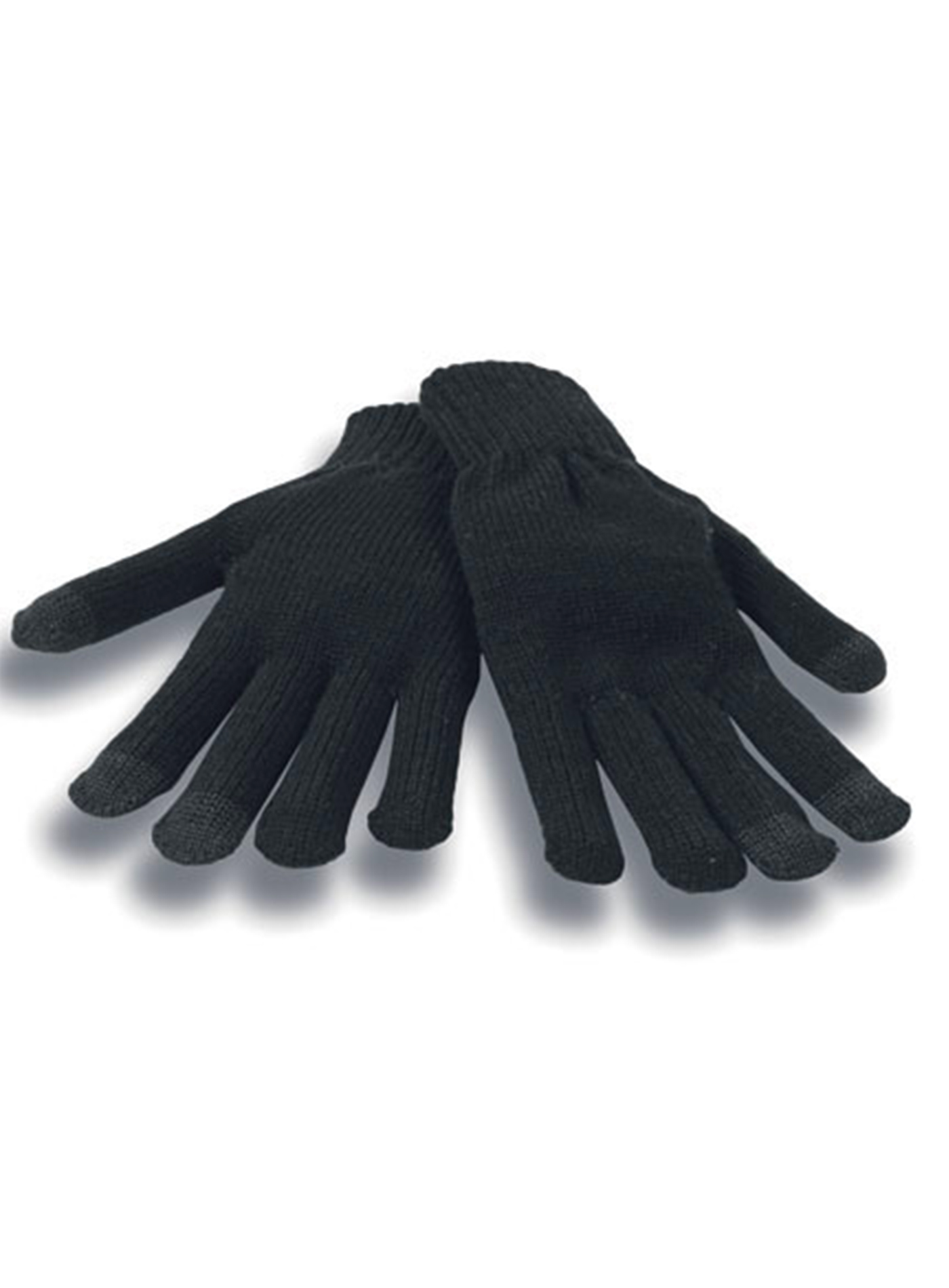 Unisex zimní dotykové rukavice Atlantis Touch - černá L/XL
