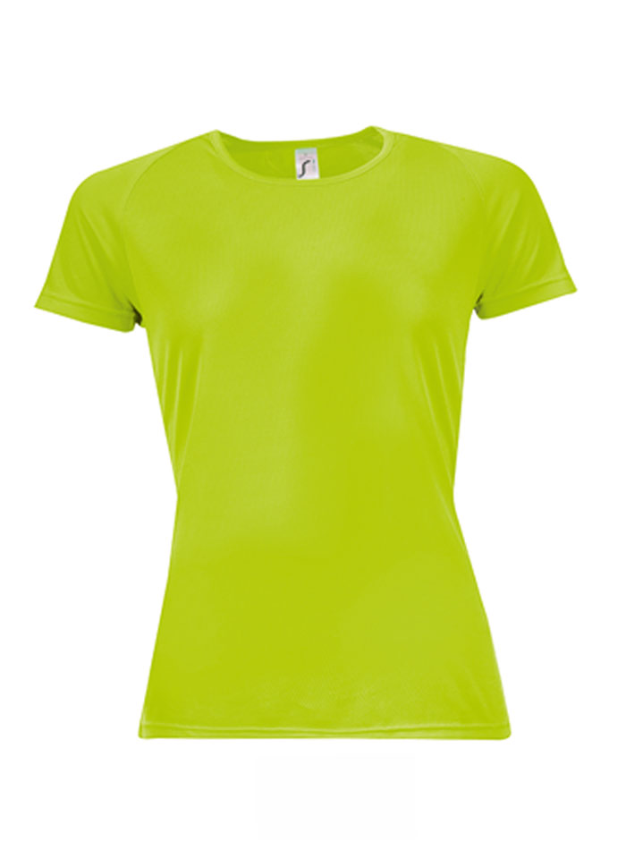 Tričko na sport - Neonová zelená XS