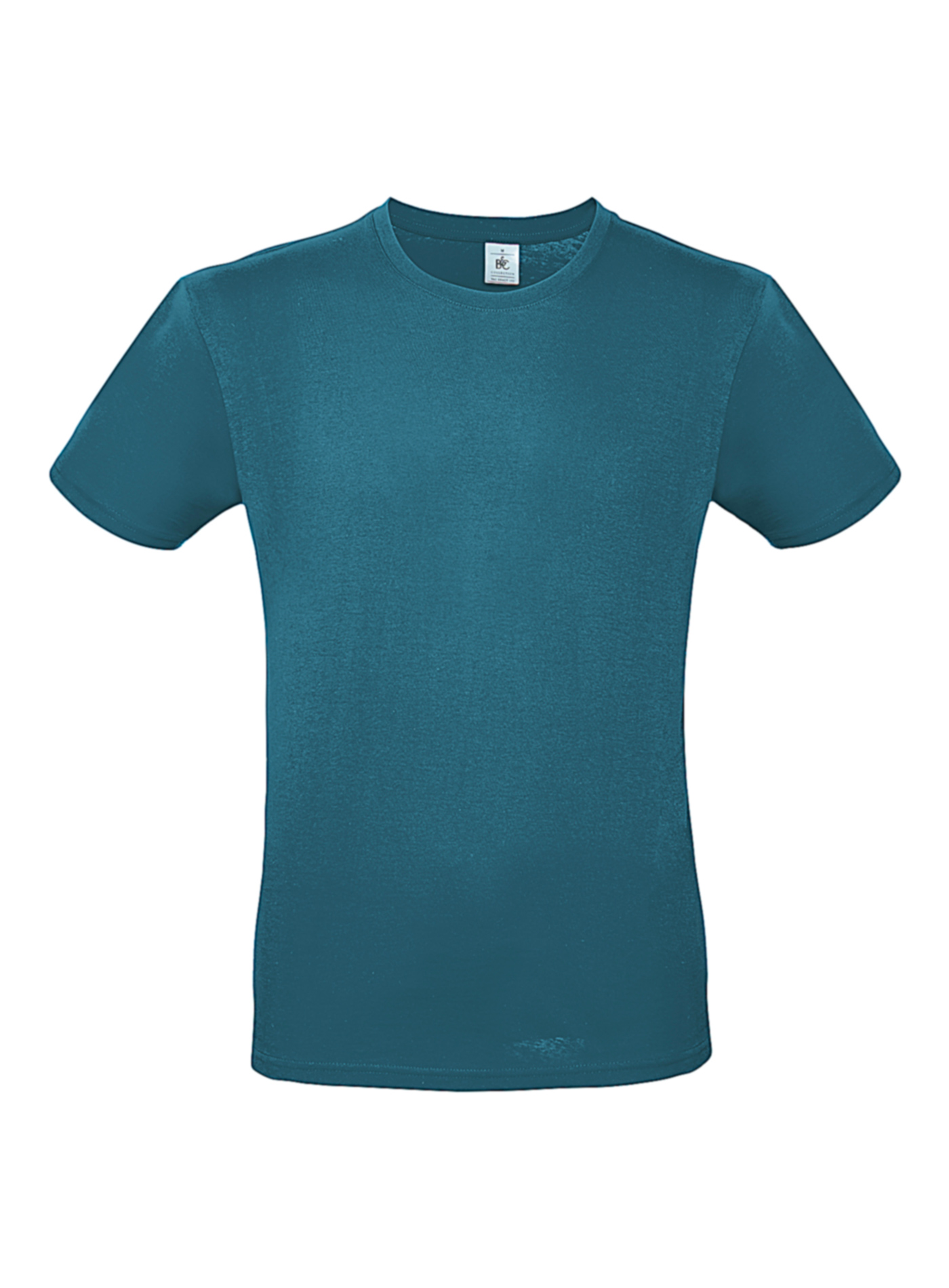 Pánské tričko B&C - Modrozelená XL