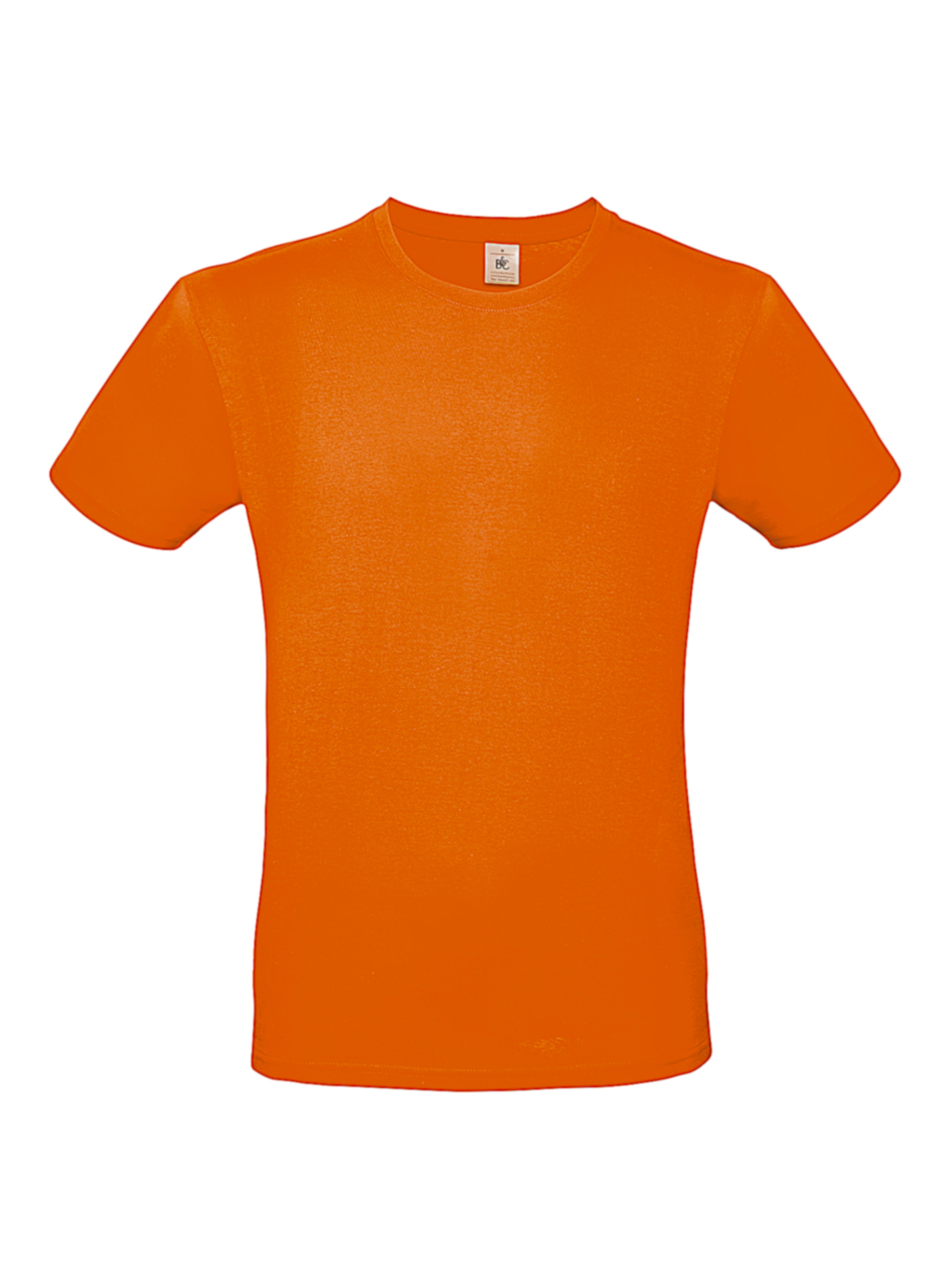 Pánské tričko B&C - Oranžová M