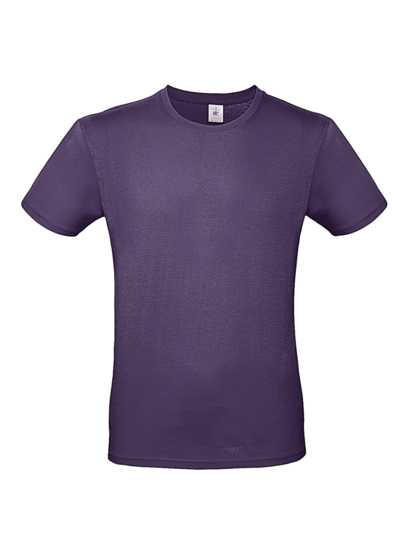 Pánské tričko B&C - fialová 3XL