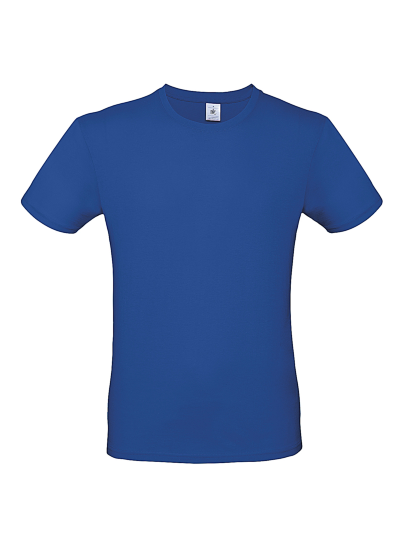 Pánské tričko B&C - královská modrá 5XL