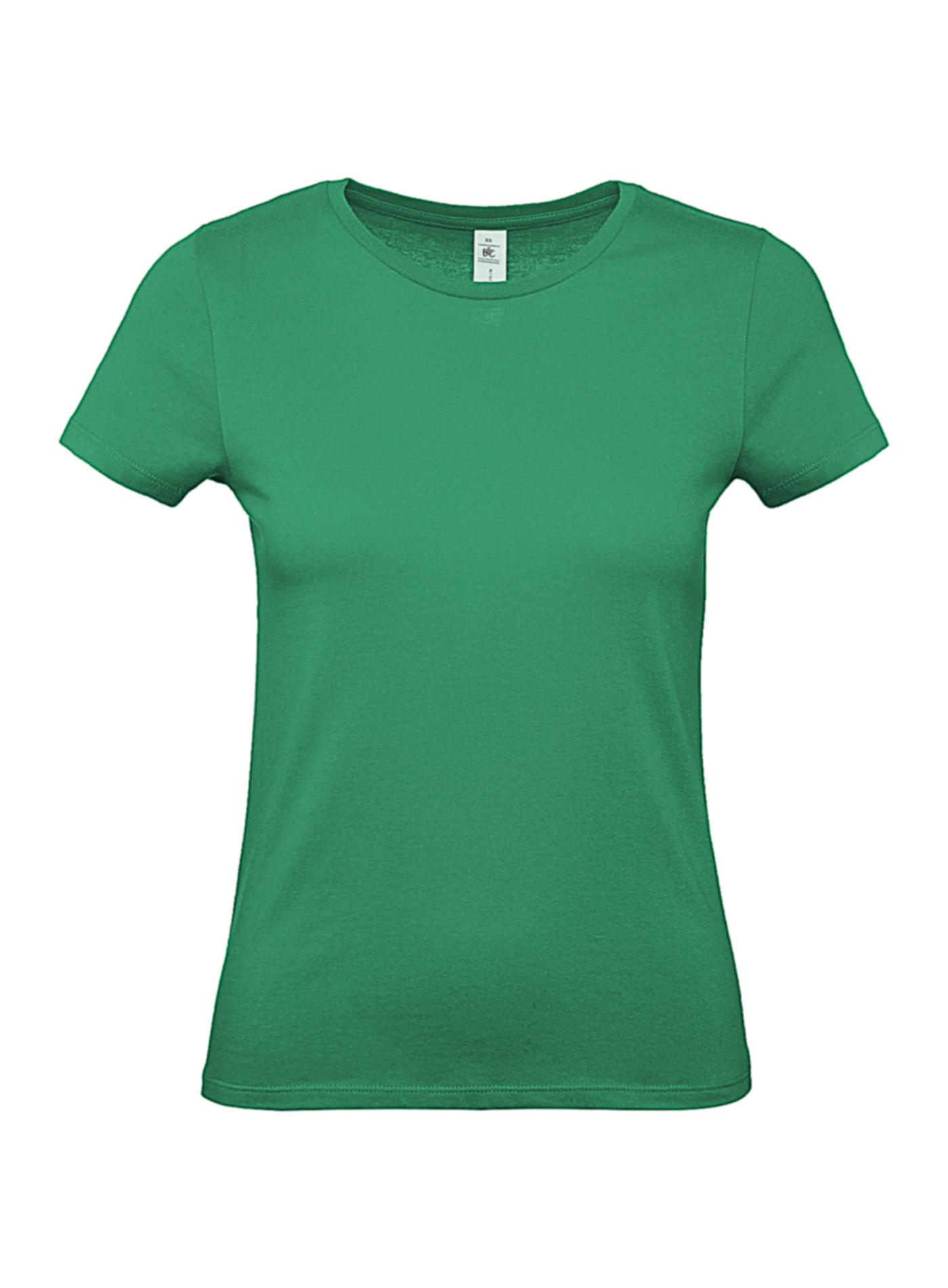 Dámské tričko B&C - Zelená XL