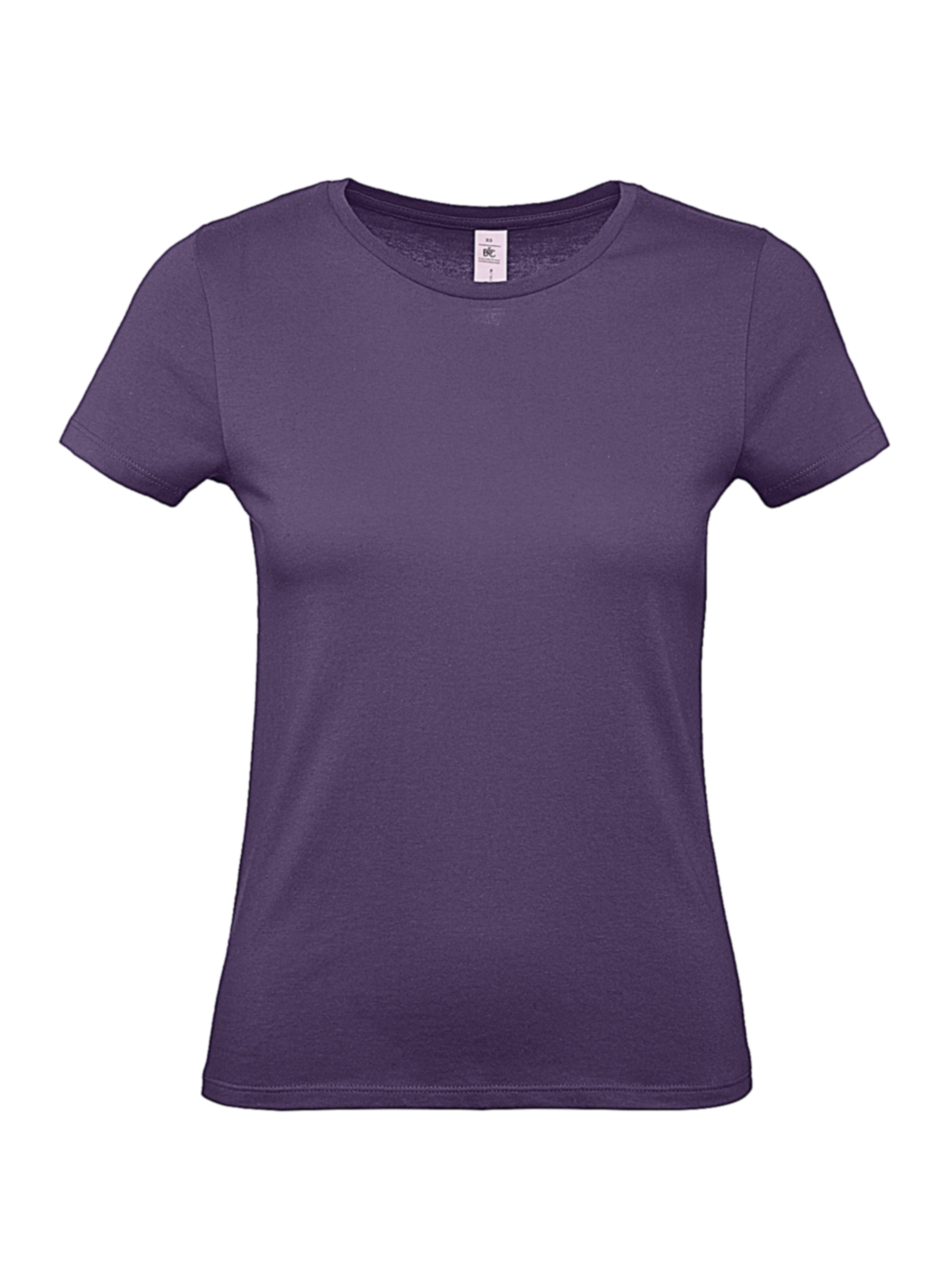 Dámské tričko B&C - fialová XL