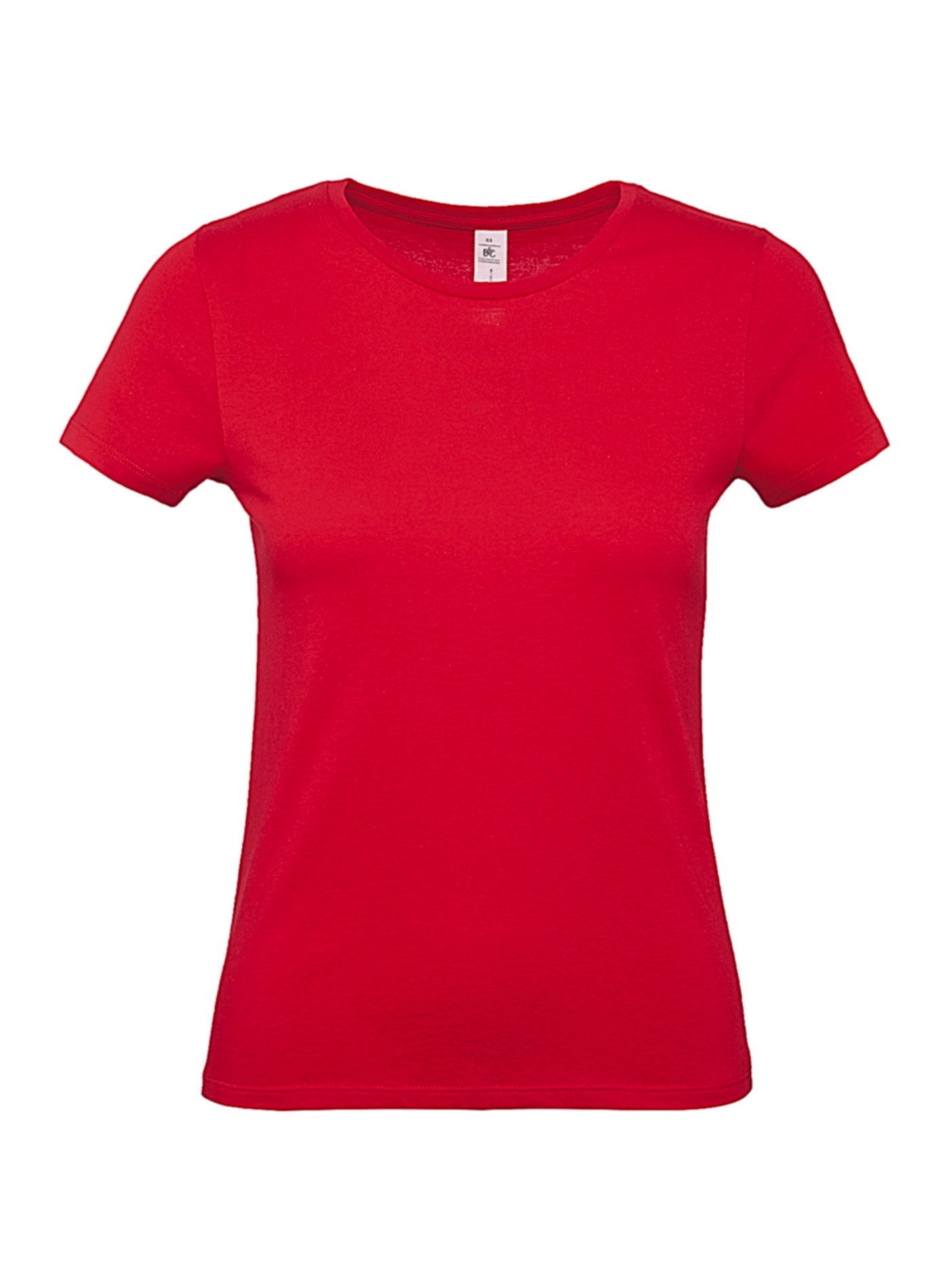 Dámské tričko B&C - Červená XL
