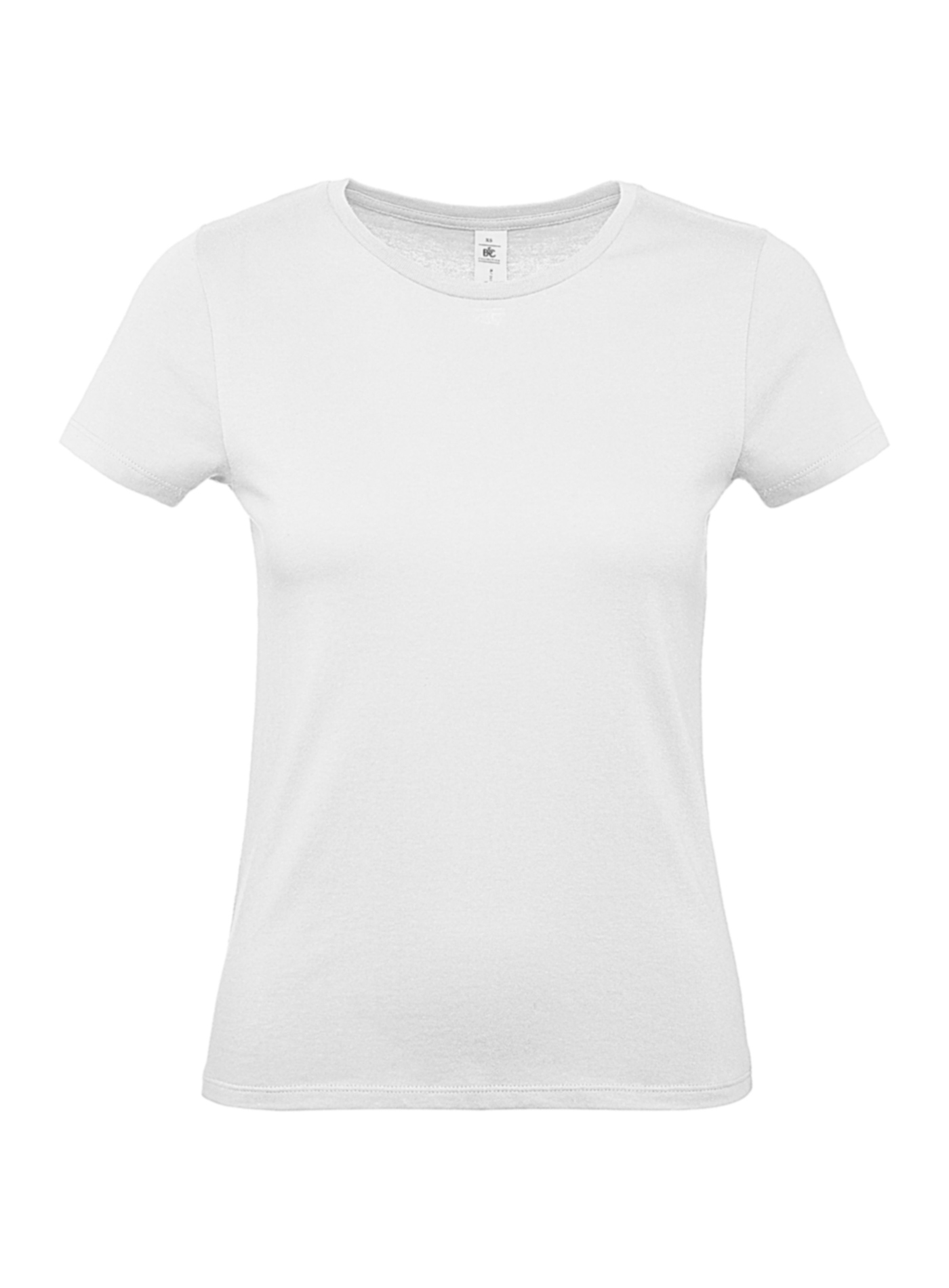 Dámské tričko B&C - Bílá XL